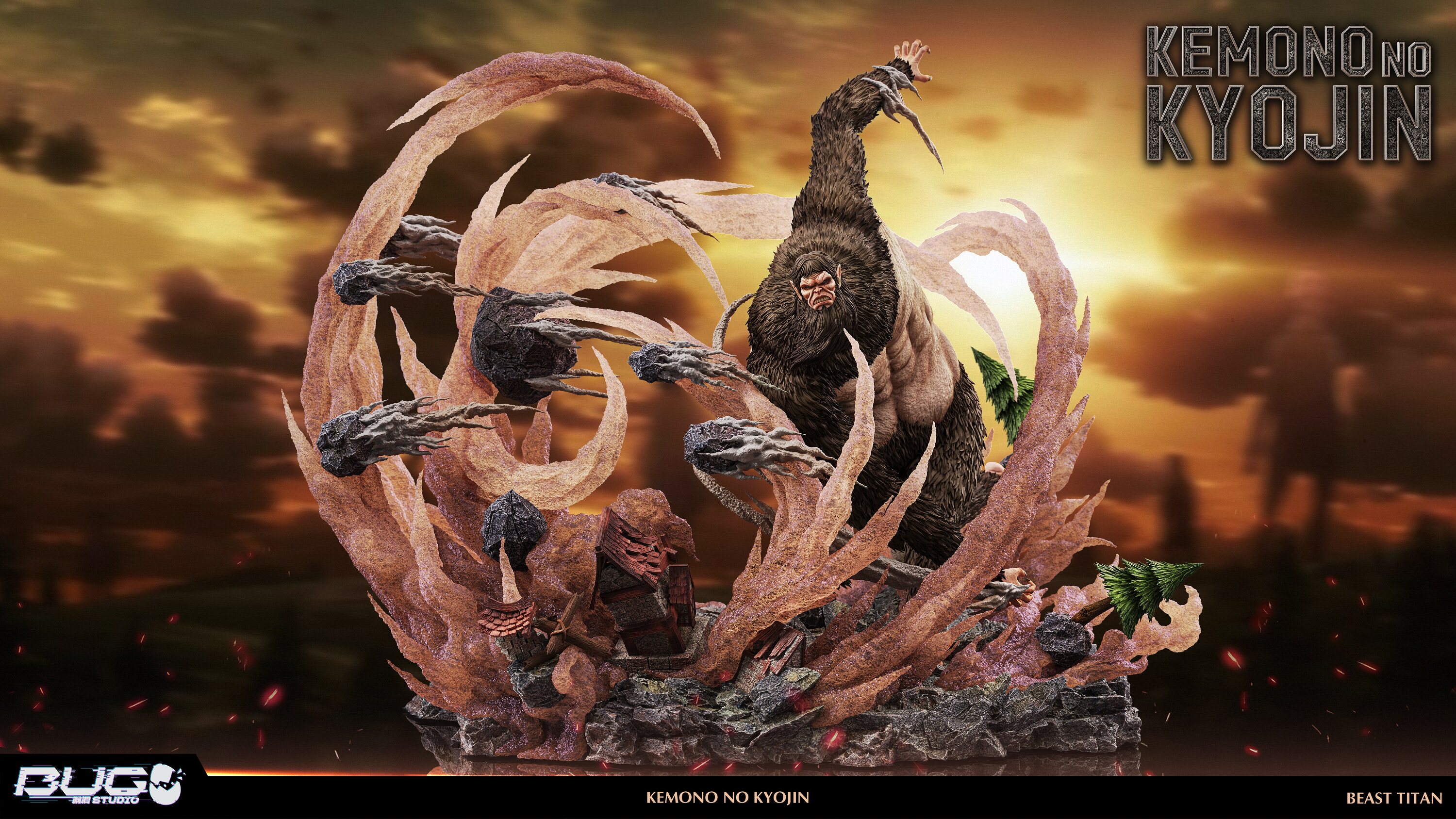 Bug Studio - Beast Titan Attack On Titan