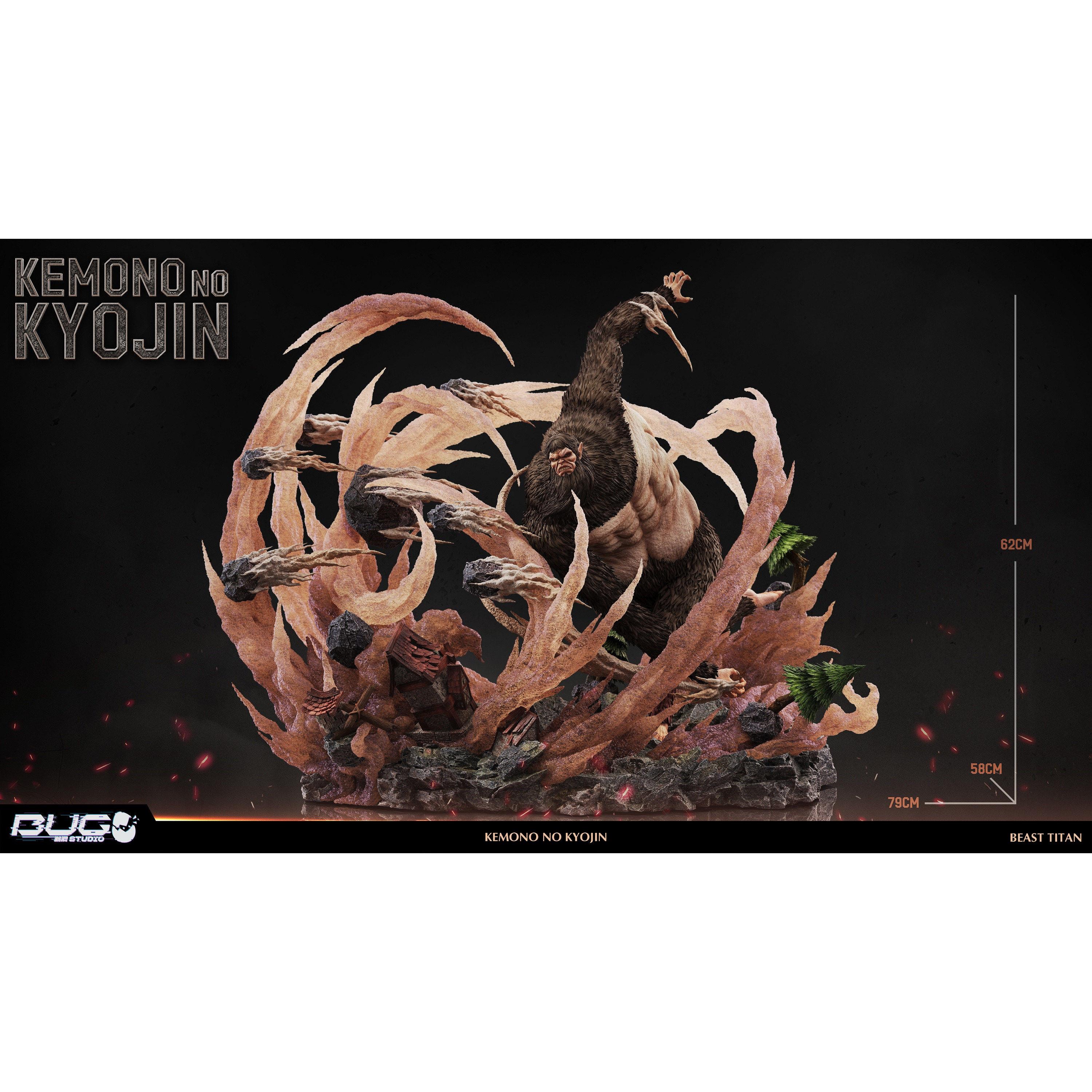 Bug Studio - Beast Titan Attack On Titan