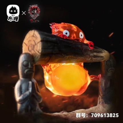 Buri Studio & Weare A Design Studio - Howl%27s Moving Castle Calcifer Buri Studio & Weare A Design Studio - Howl%27s Moving Castle Calcifer