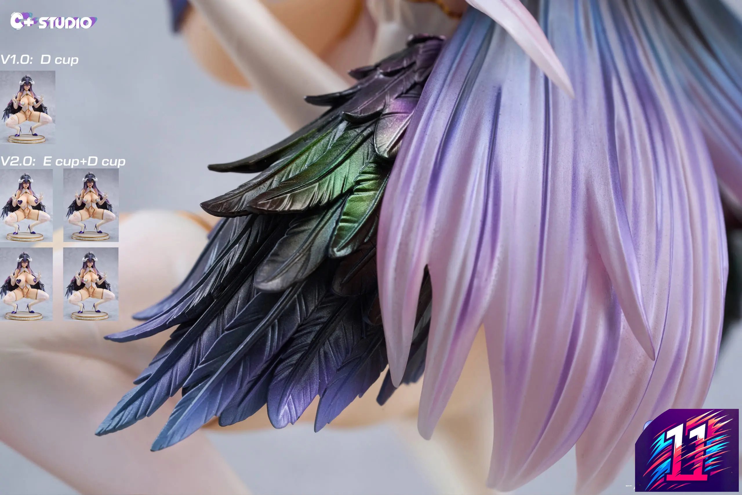C+ Studio - Little Devils NO:1 Albedo who develops strongly Overlord