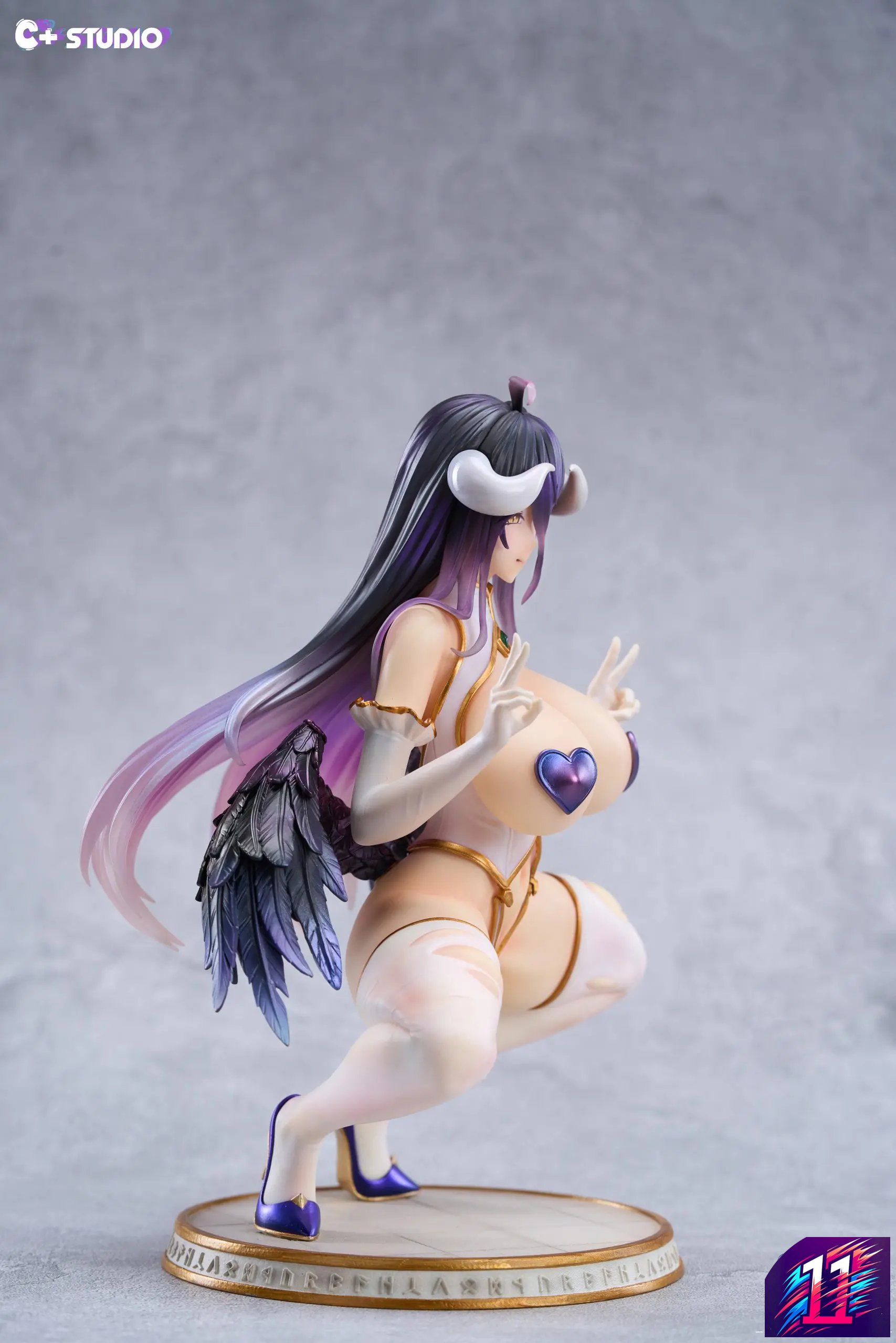 C+ Studio - Little Devils NO:1 Albedo who develops strongly Overlord