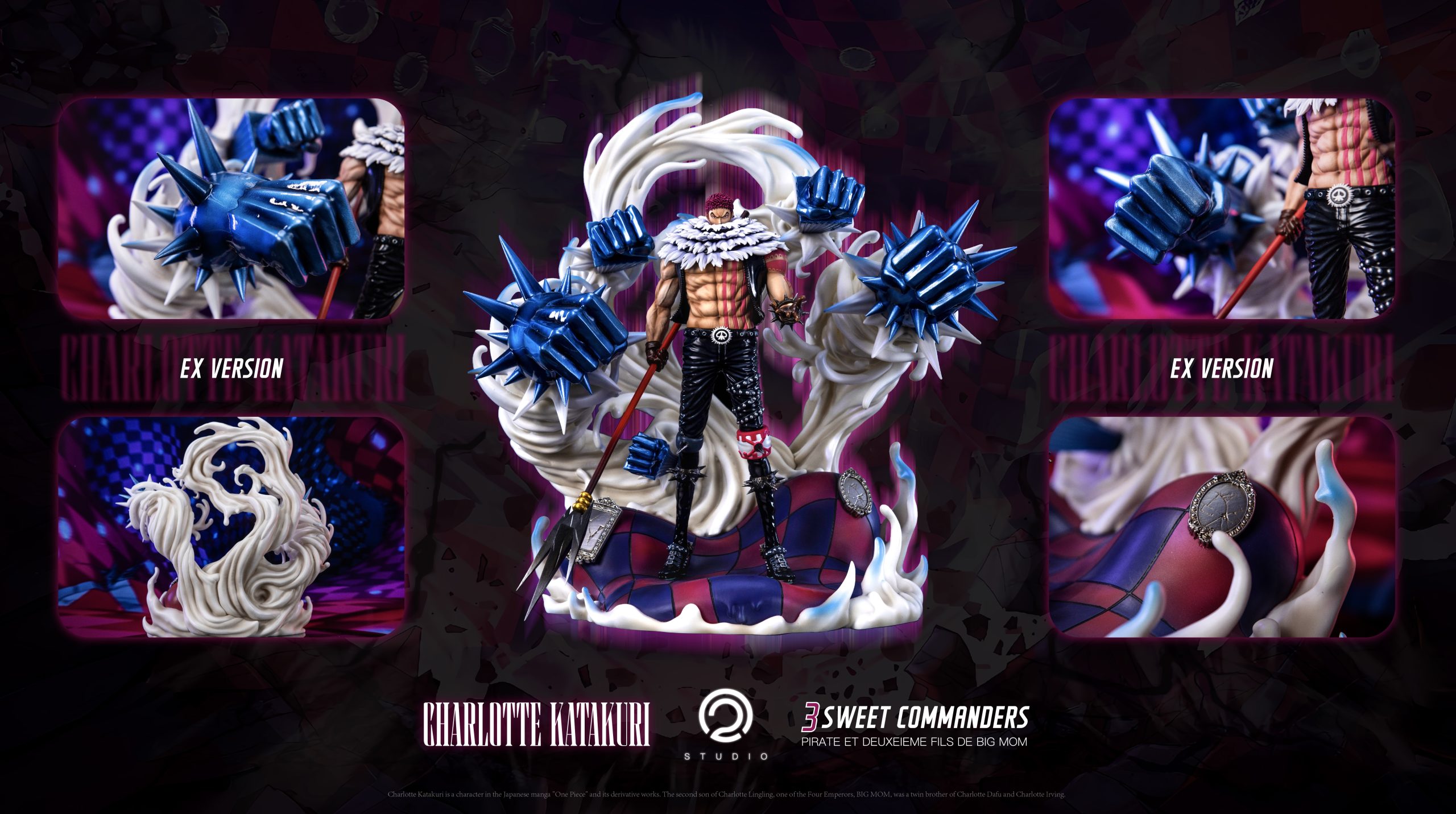 C2 Studio – One Piece Big Mom Pirates 1st Katakuri - elevenGK