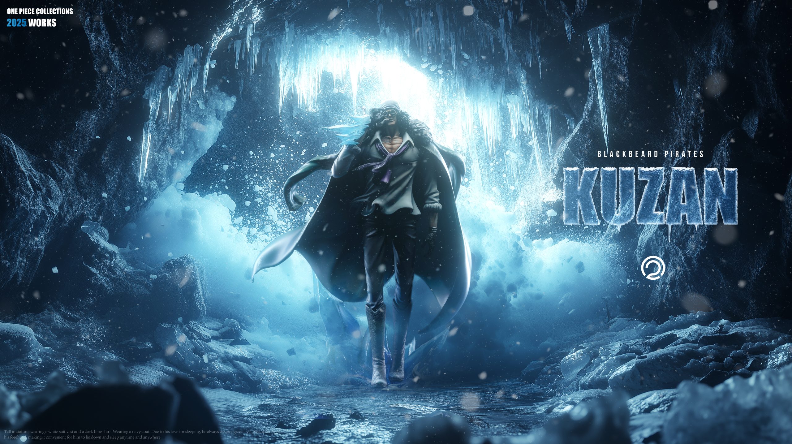 C2 Studio - One Piece Blackbeard Pirates Captain Kuzan