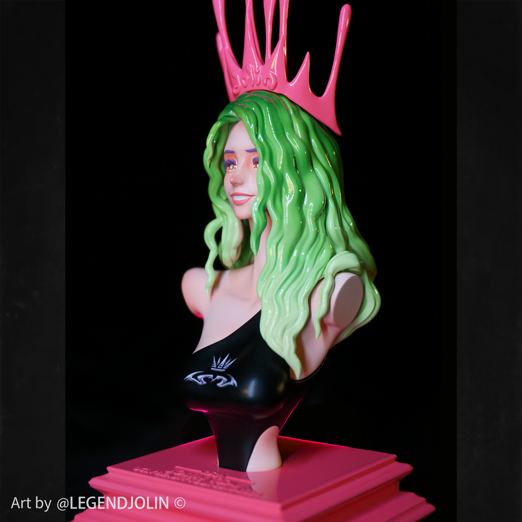 GALAXYATHENA Studio - Superstar Jolin Tsai Concert Ugly Beauty Commemorative Figure