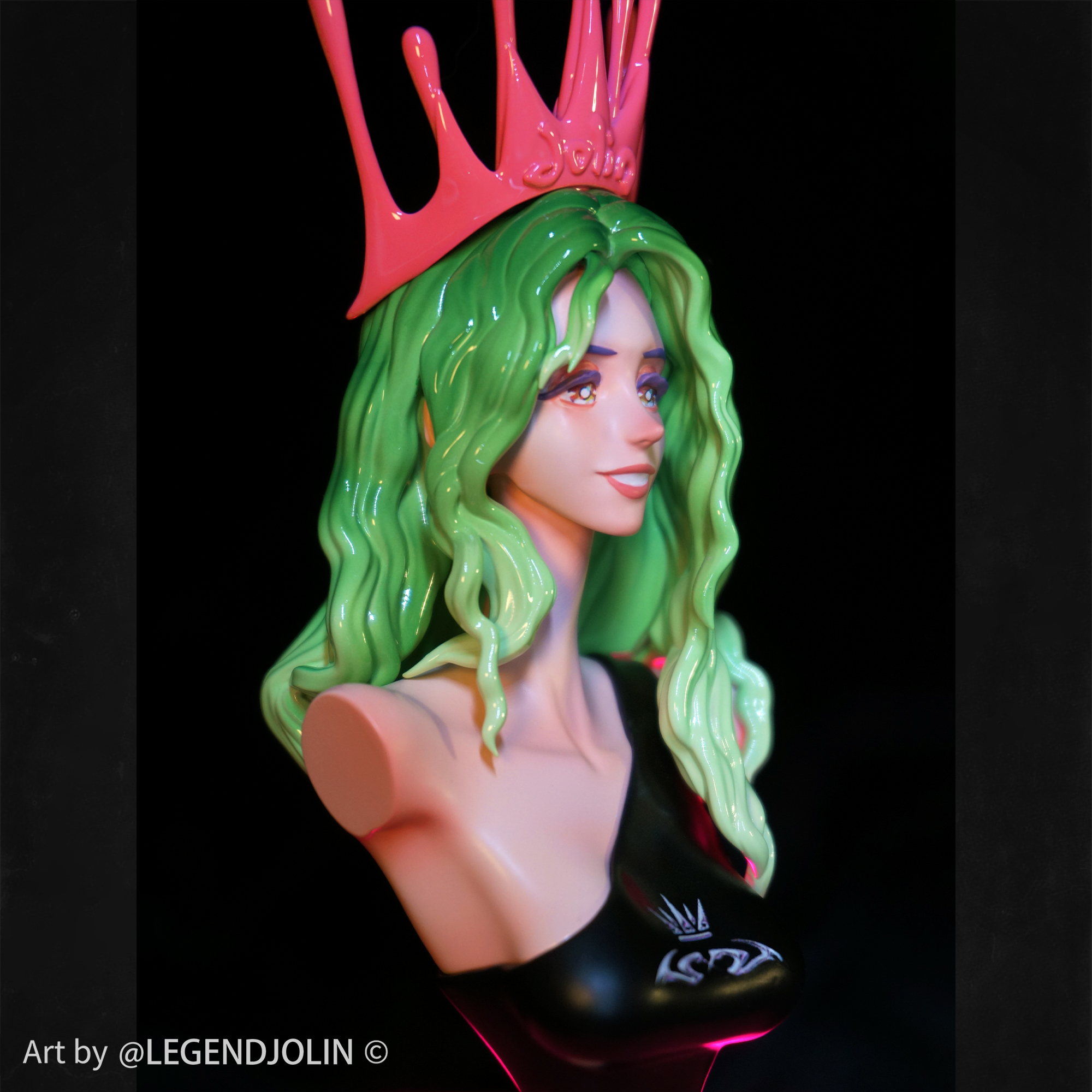 GALAXYATHENA Studio - Superstar Jolin Tsai Concert Ugly Beauty Commemorative Figure
