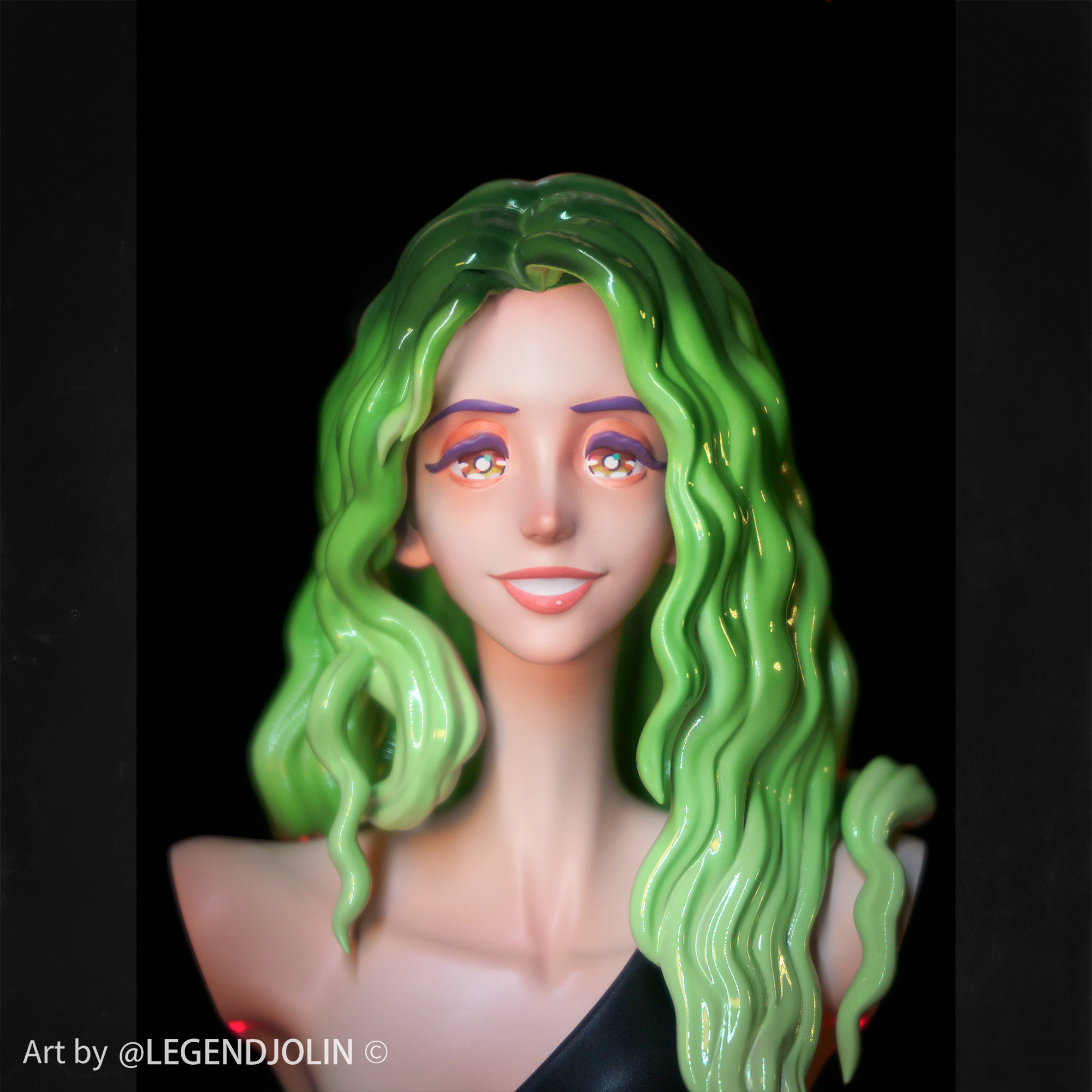 GALAXYATHENA Studio - Superstar Jolin Tsai Concert Ugly Beauty Commemorative Figure
