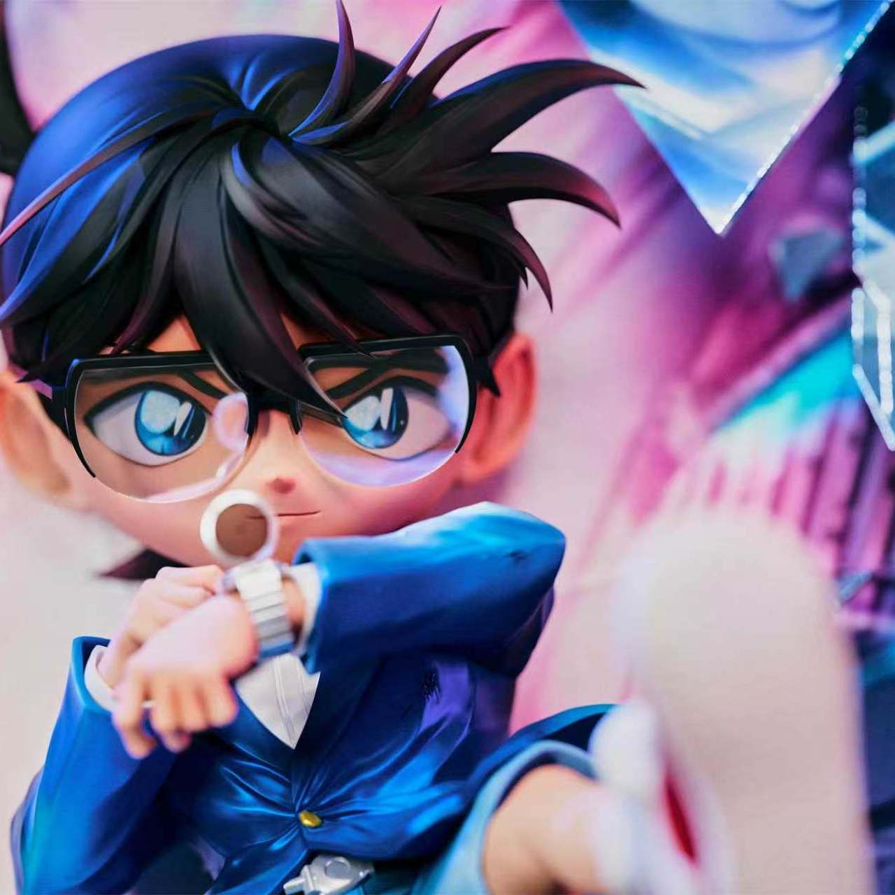 GEISHA Studio - Art Gallery Series 03 In the Flash of Reflection, No Lie Can Escape Detective Conan