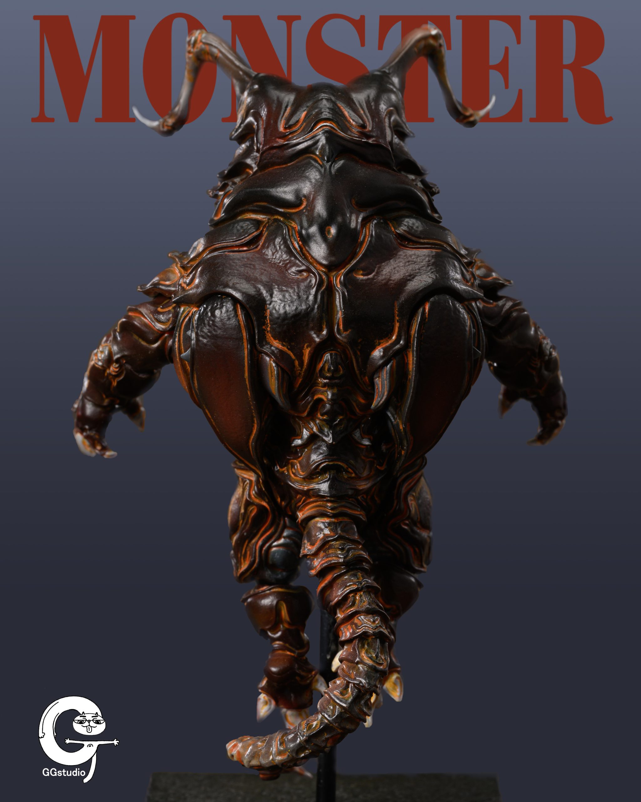 GG Studio - Original MONSTER JULD Finished Product &GK White Model