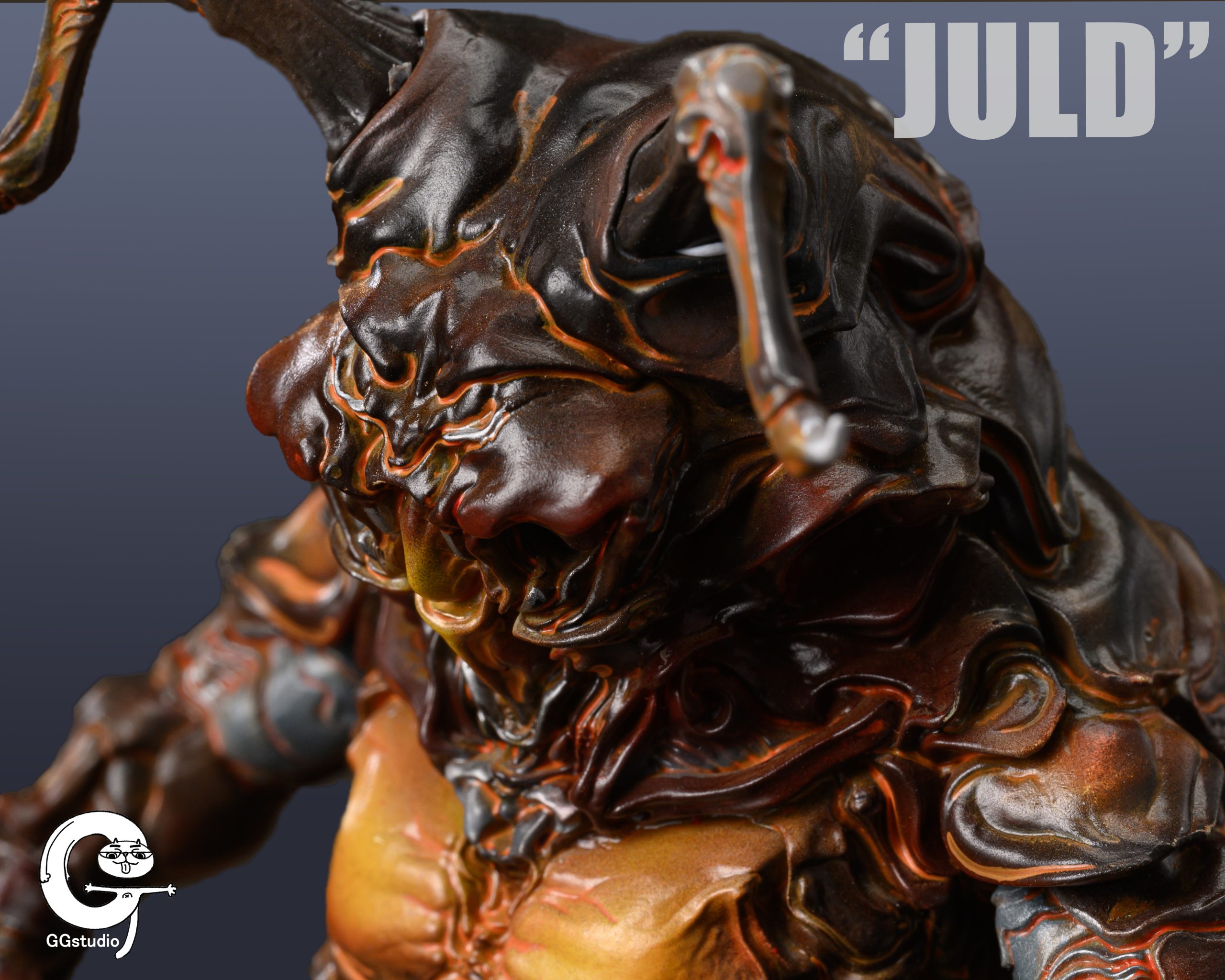 GG Studio - Original MONSTER JULD Finished Product &GK White Model