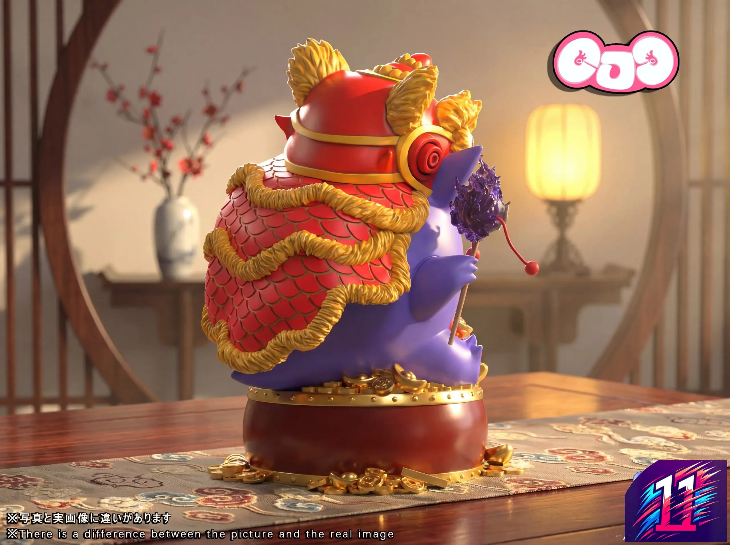 GJJ Studio -Lucky Lion Gengar Pokémon