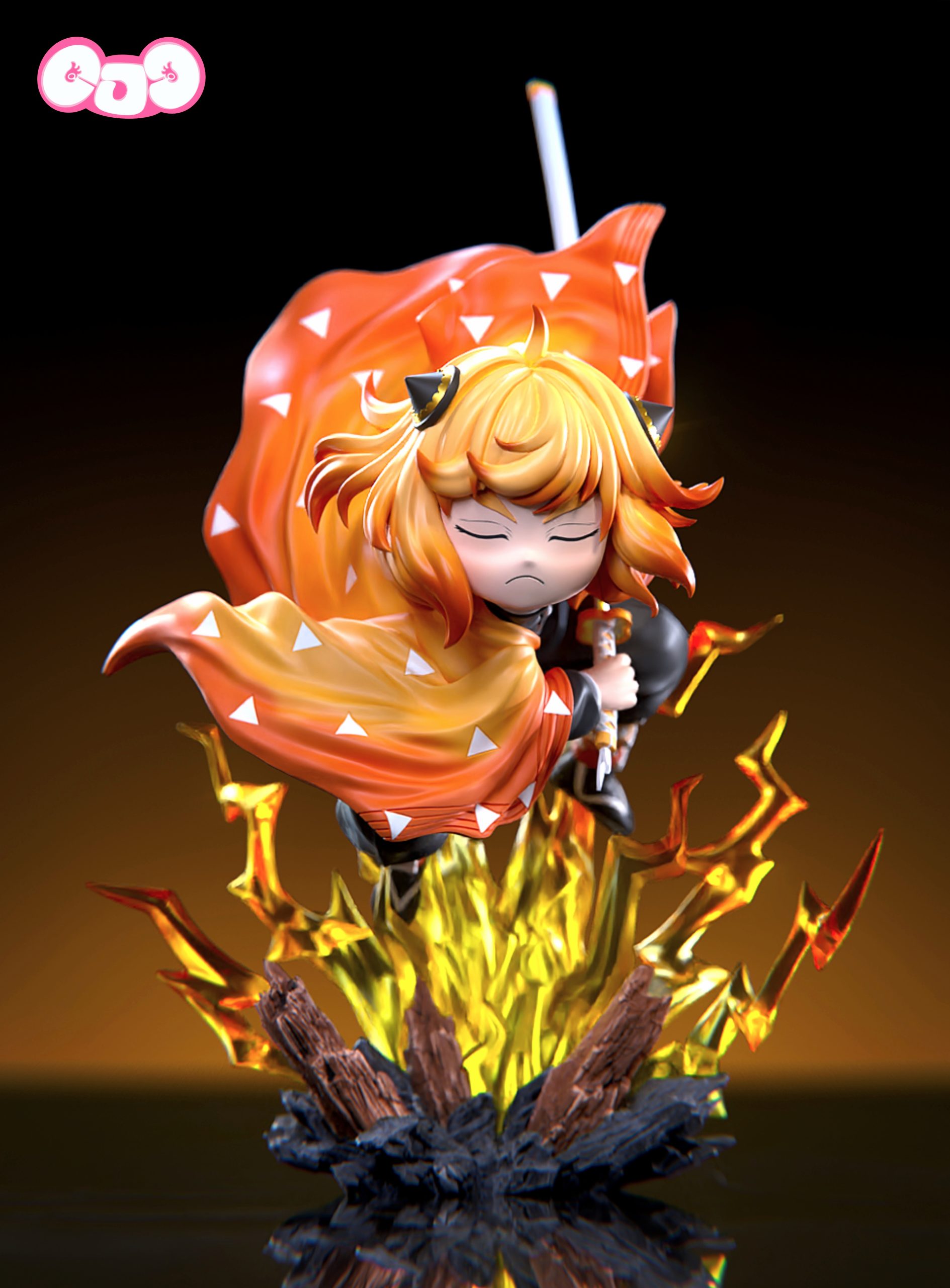 GJJ Studio - Spy x Family Anya cos Zenitsu Agatsuma