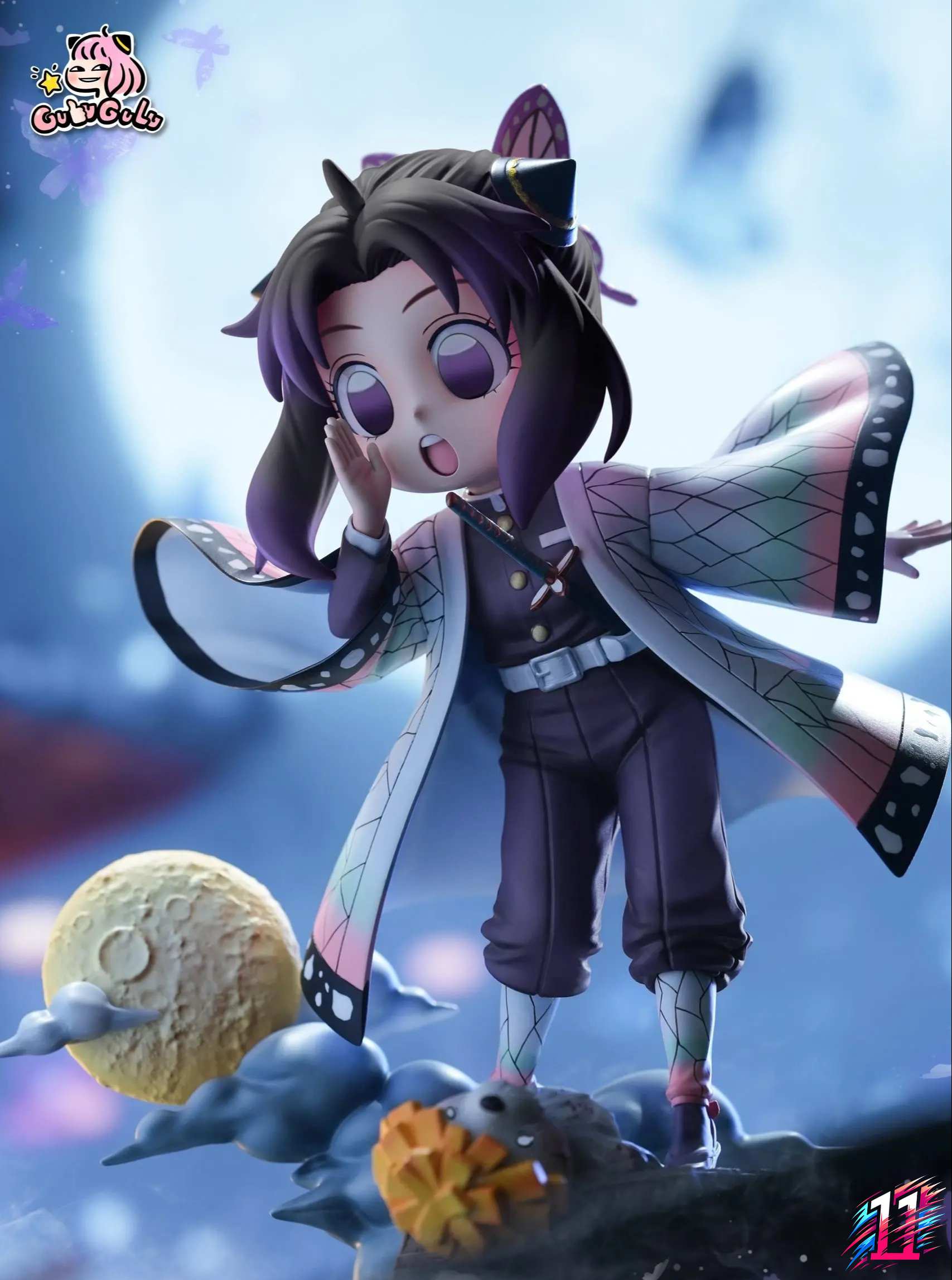 GULUGULU Studio - Anya Cosplay Demon Slayer Shinobu Kochou Spy x Family