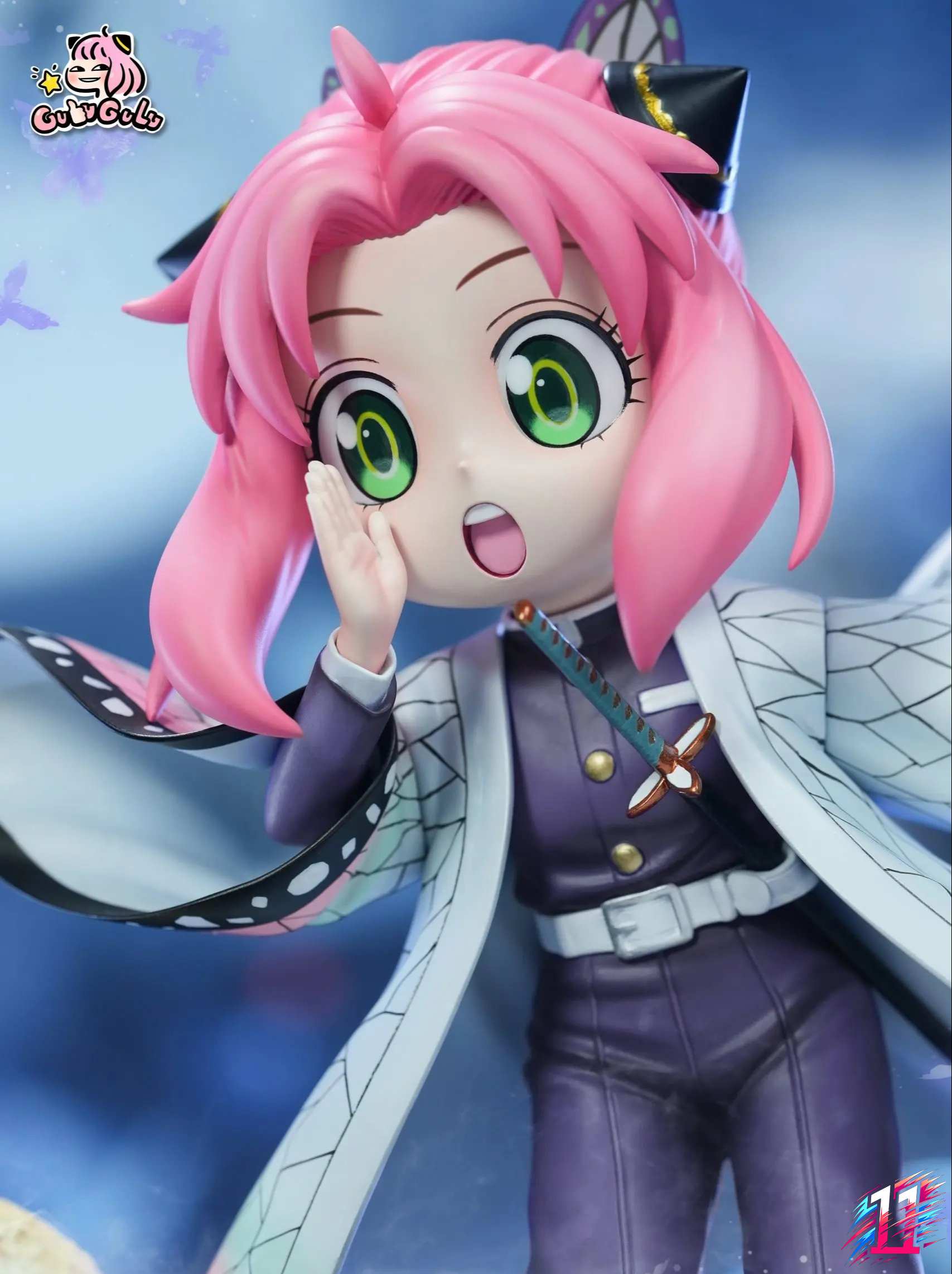 GULUGULU Studio - Anya Cosplay Demon Slayer Shinobu Kochou Spy x Family