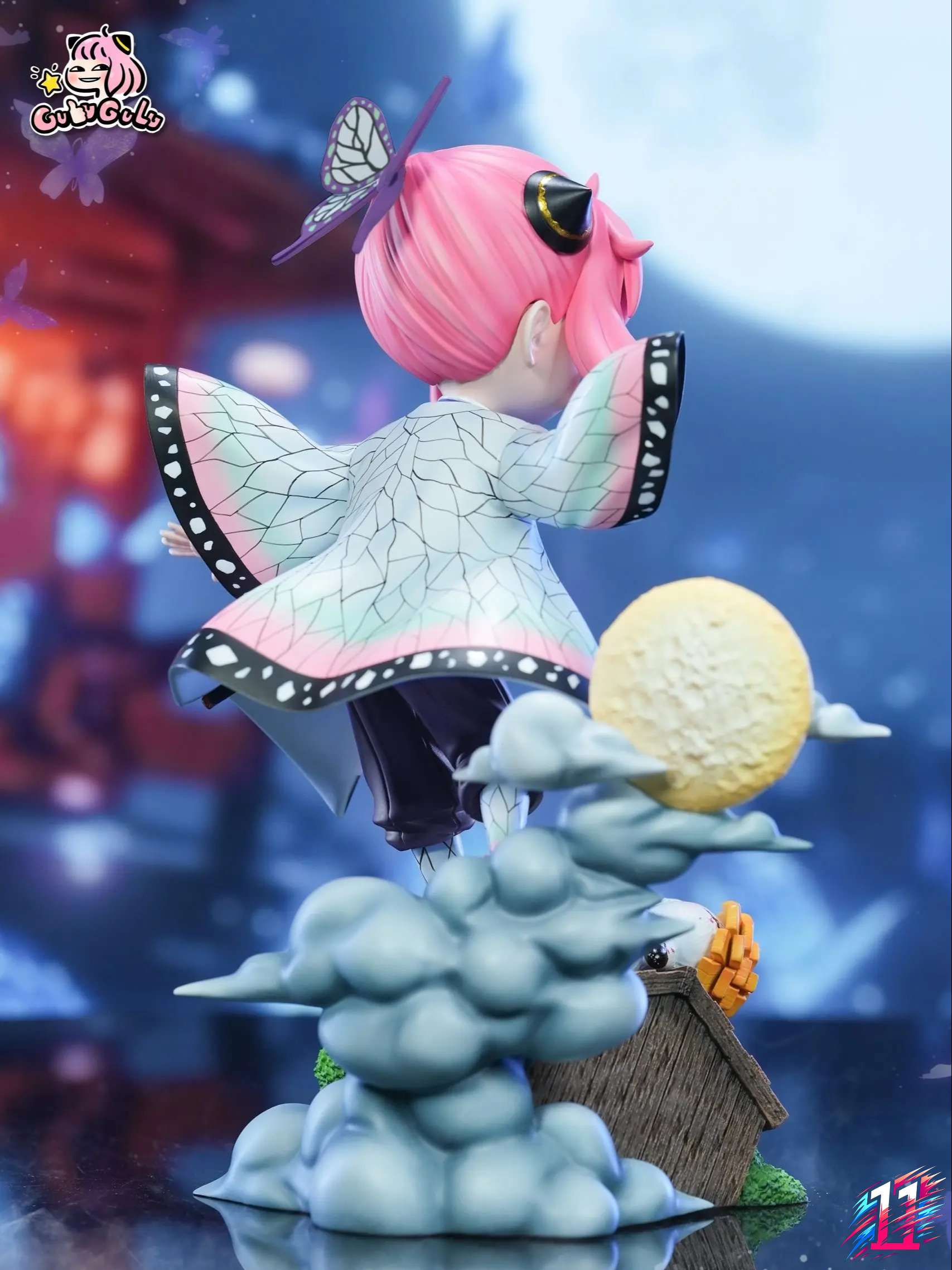 GULUGULU Studio - Anya Cosplay Demon Slayer Shinobu Kochou Spy x Family