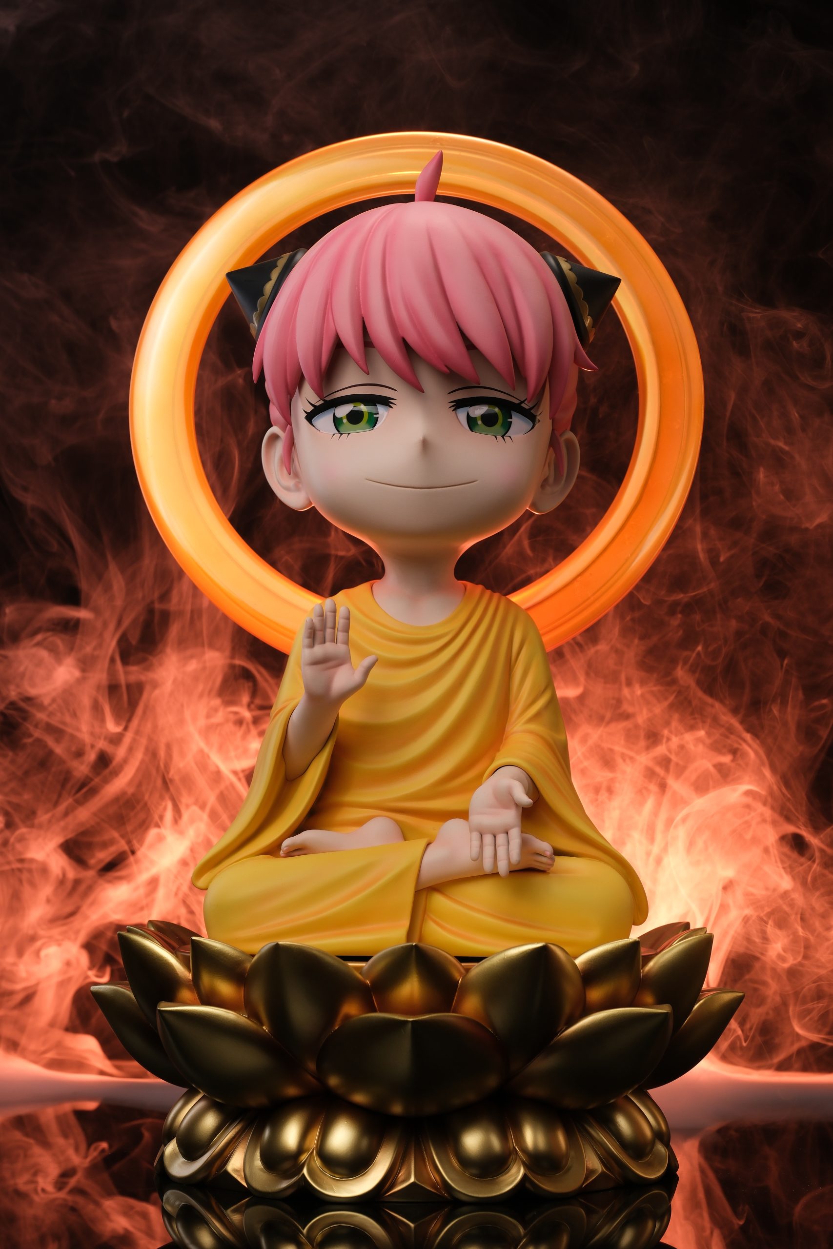GULUGULU Studio - Spy x Family Eastern Mythology Series Anya Forger cosplays Buddha