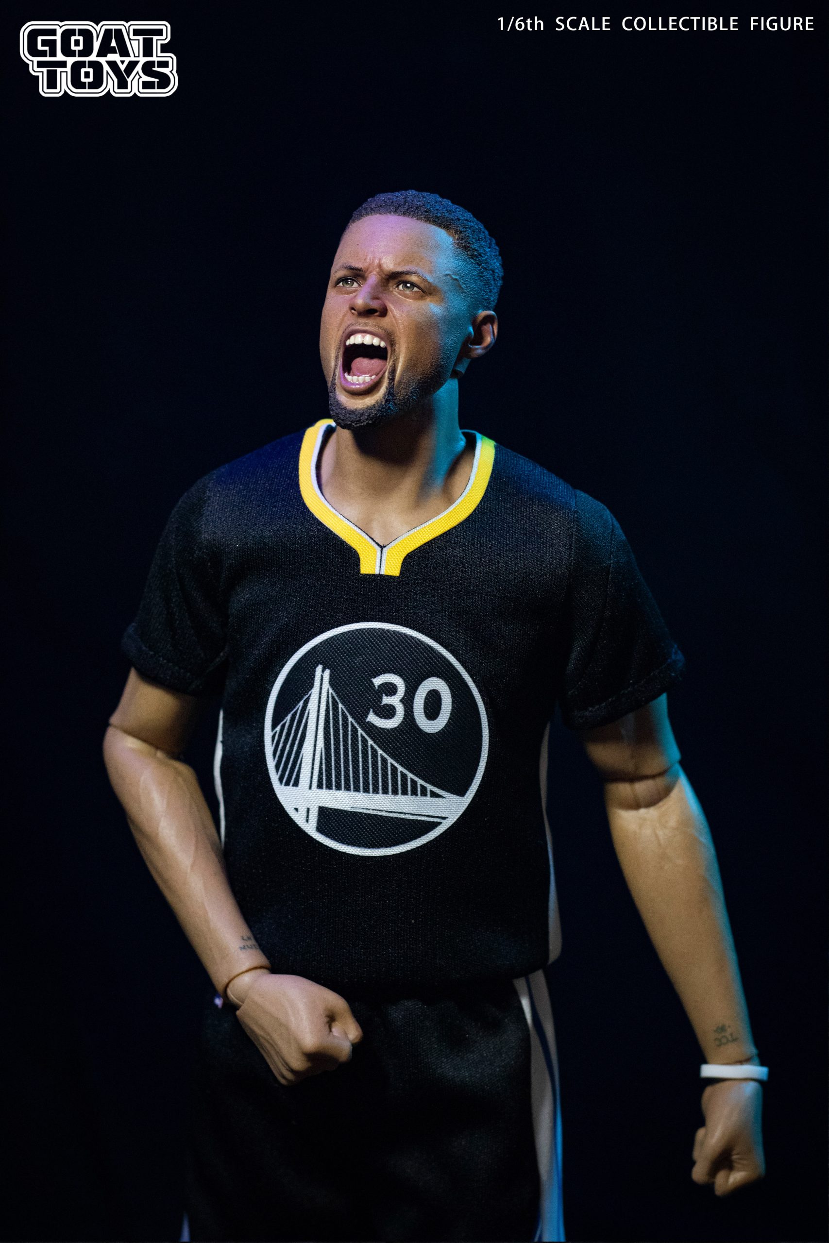 Goat Toys Studio - NBA 16 Stephen Curry Thunder Set
