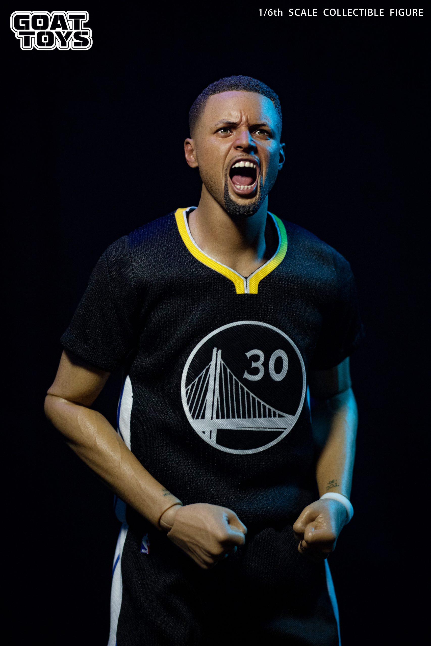 Goat Toys Studio - NBA 16 Stephen Curry Thunder Set