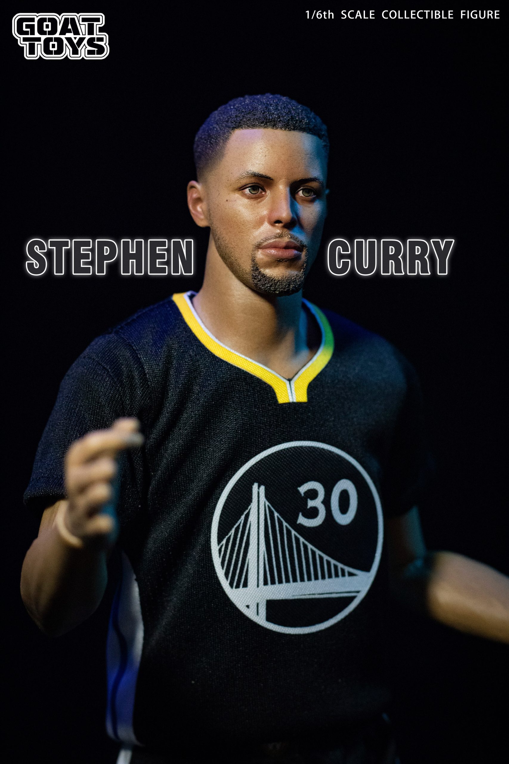 Goat Toys Studio - NBA 16 Stephen Curry Thunder Set