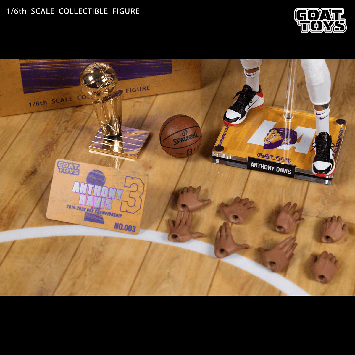 Goat Toys Studio – NBA 1/6 Anthony Davis LAL Championship Set
