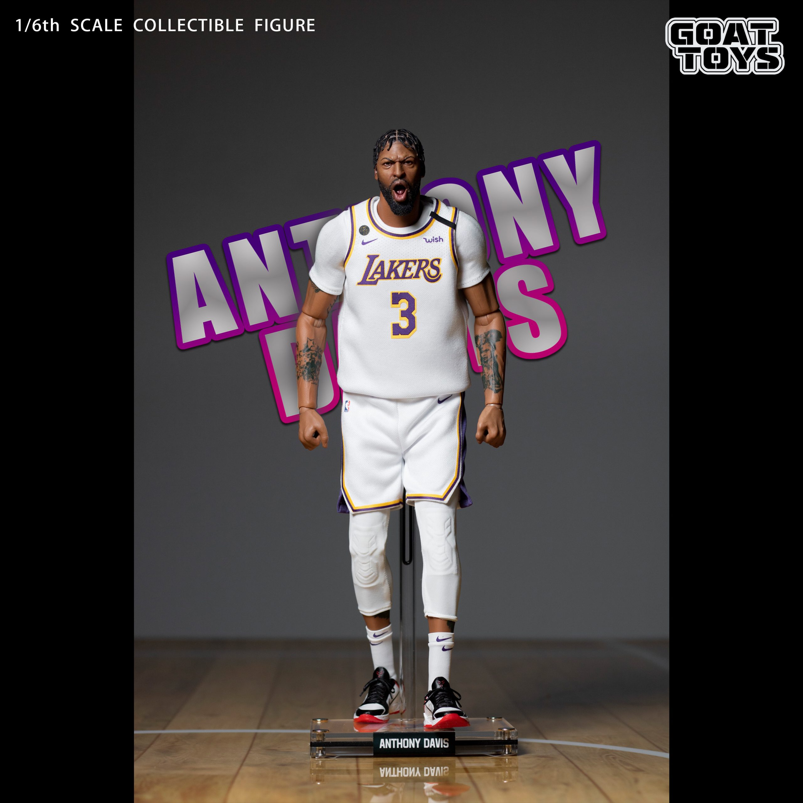 Goat Toys Studio – NBA 1/6 Anthony Davis LAL Championship Set