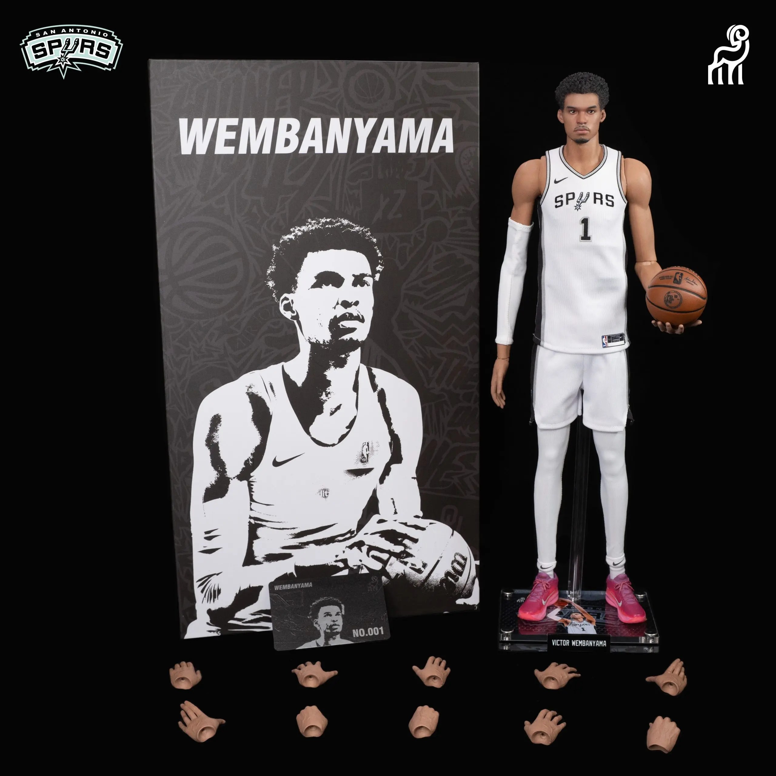 Goat Toys Studio - NBA 1/6 San Antonio Spurs Victor Wembanyama Calm Set