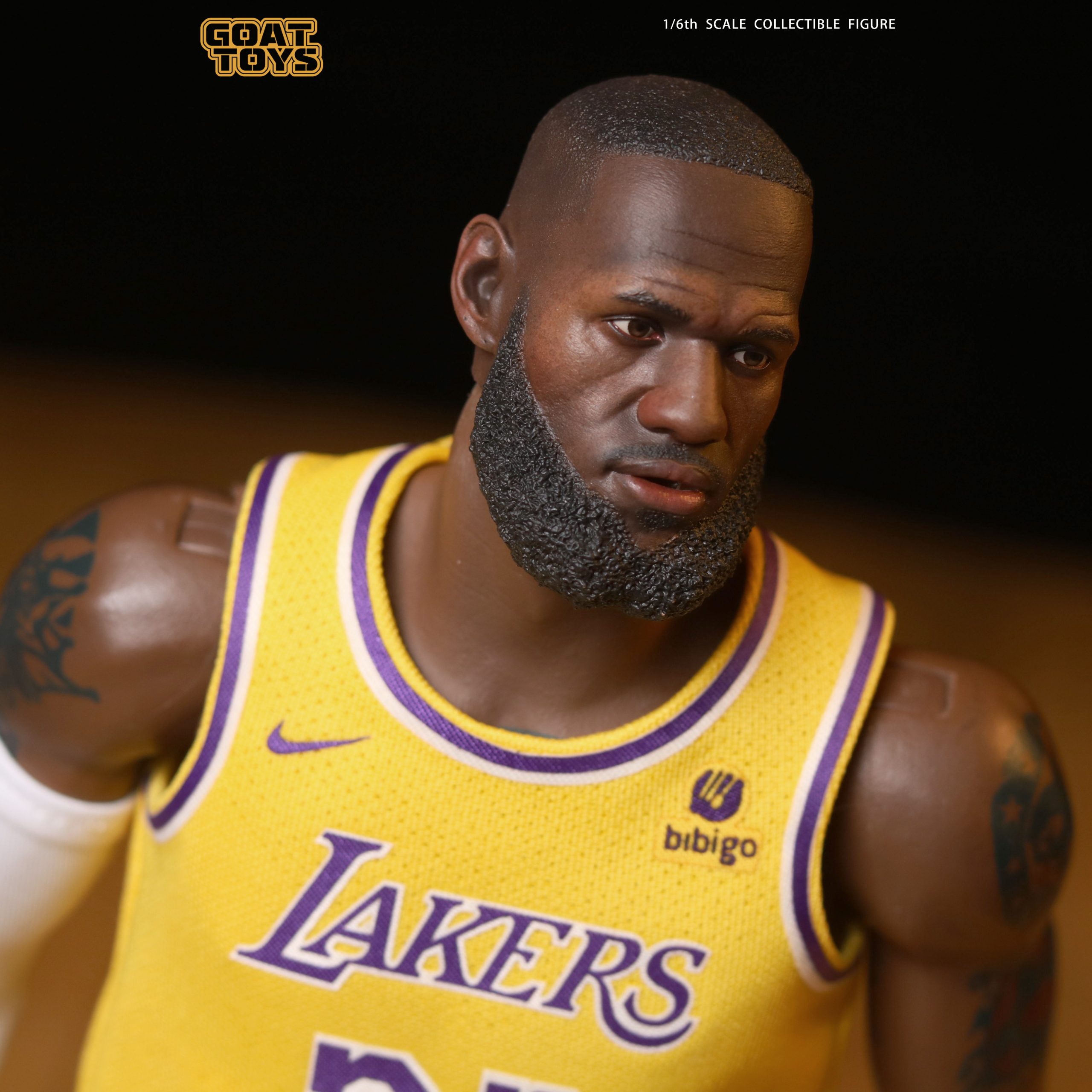 Goat Toys Studio - NBA Anniversary Limited Edition 1/6 LeBron James LAL Set