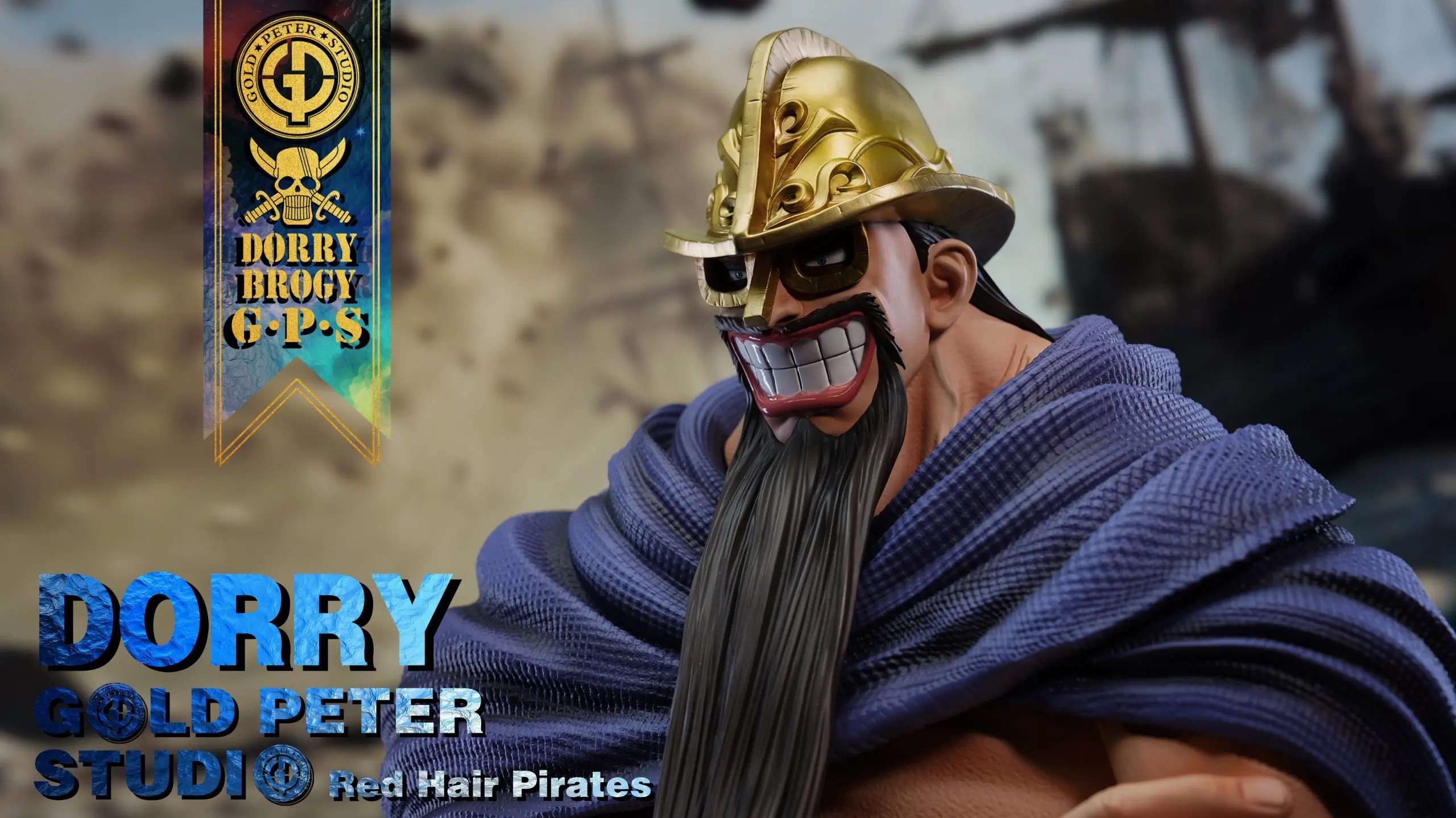 Gold Peter Studio - Red Hair Pirates Dorry x Brogy One Piece