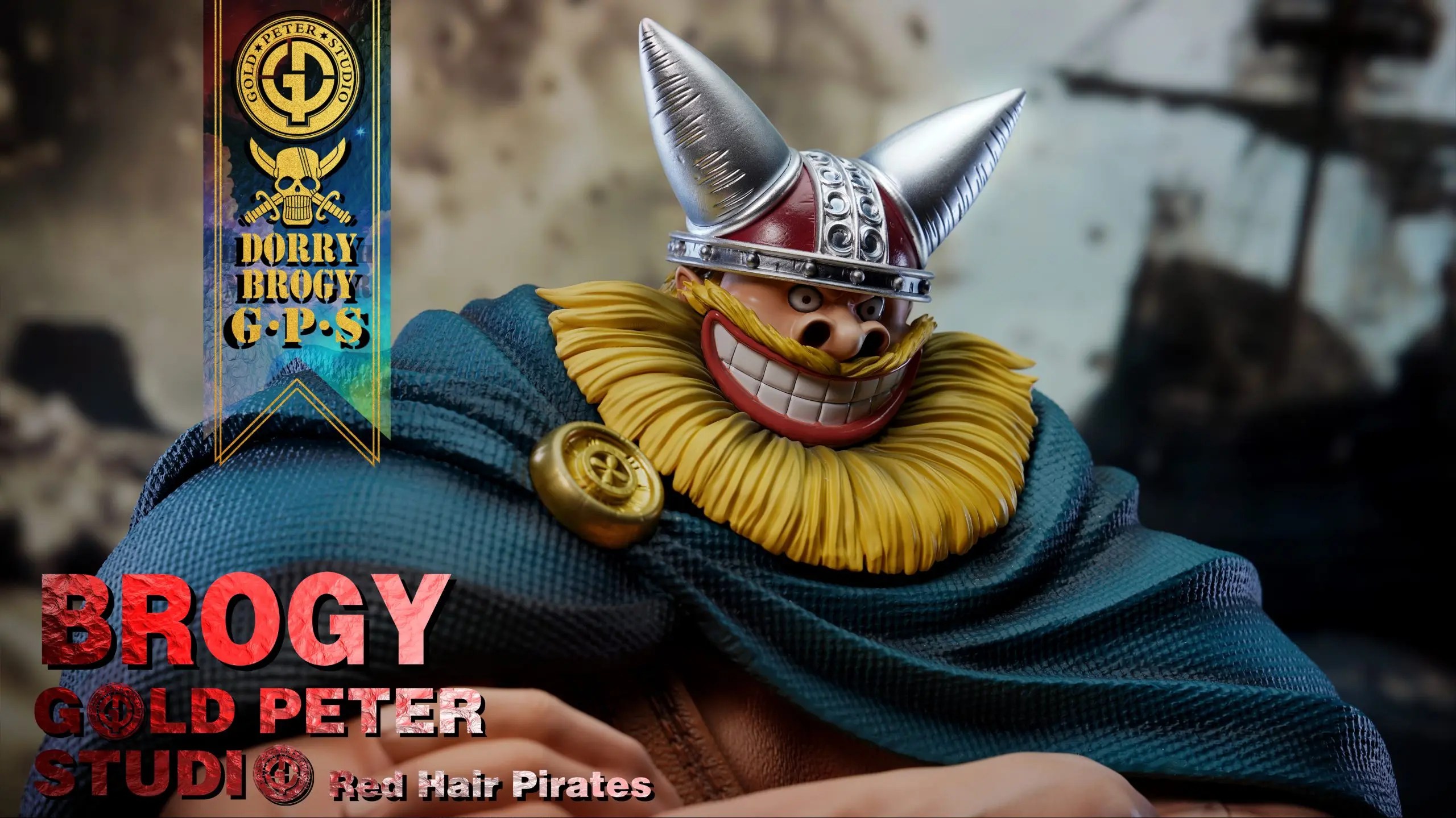 Gold Peter Studio - Red Hair Pirates Dorry x Brogy One Piece