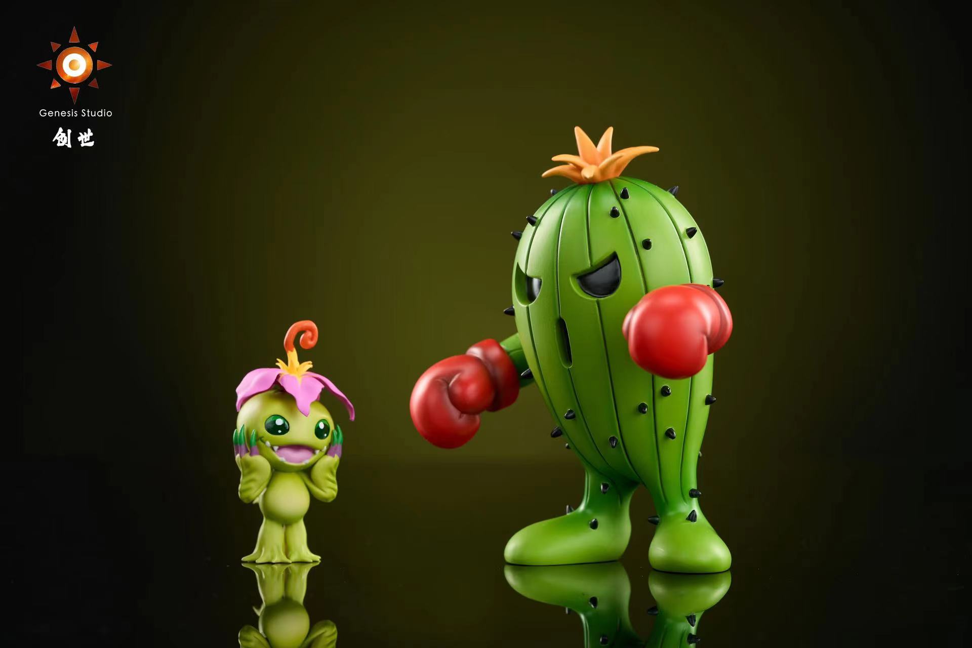 Genesis Studio - Digimon Togemon & Palmon