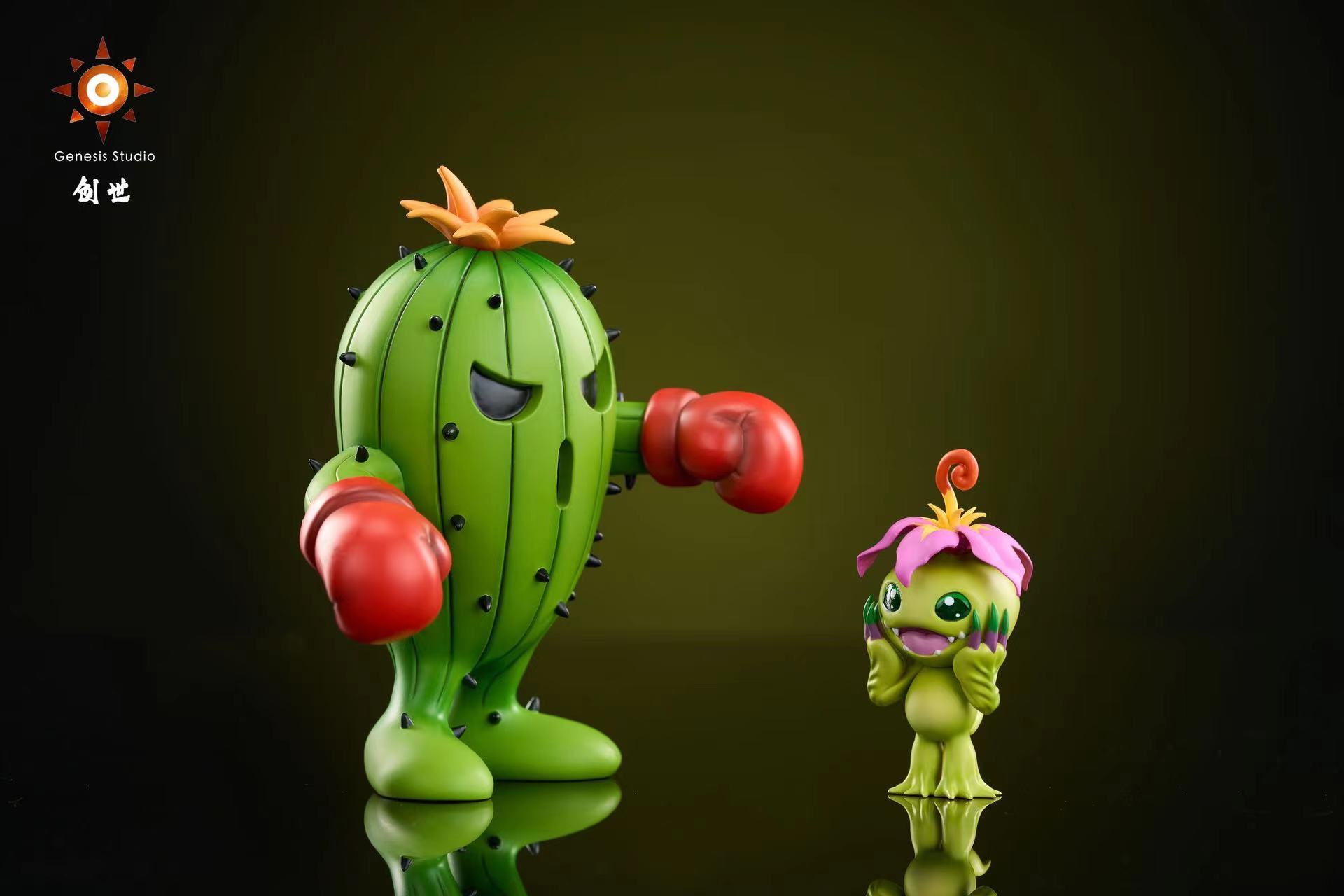 Genesis Studio - Digimon Togemon & Palmon
