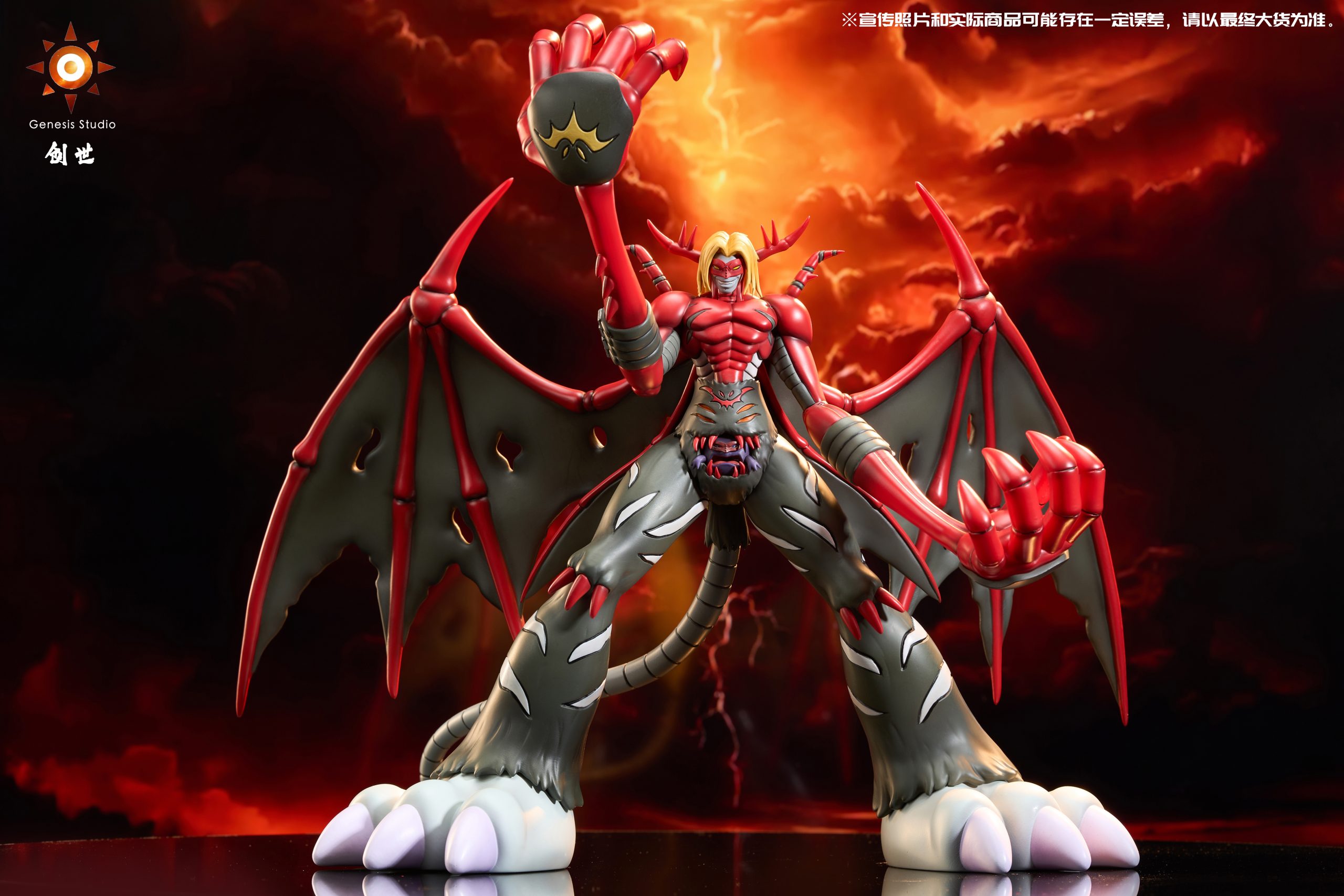 デジモン GENESIS-STUDIO デビモン フィギュア Genesis Studio – Digimon Venom Vamdemon (2nd Anniversary