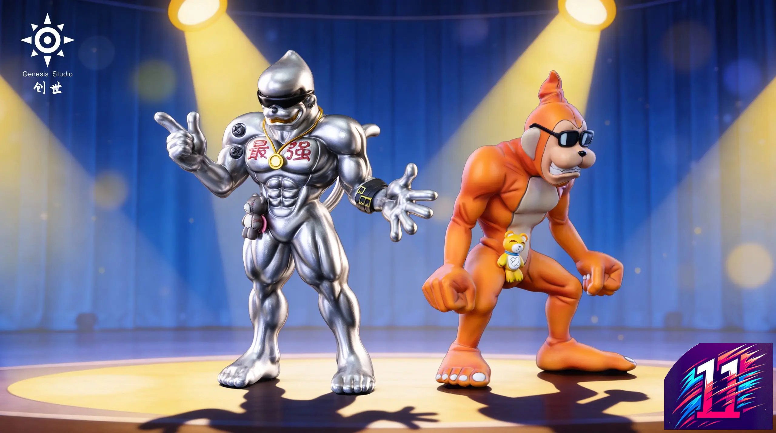 Genesis Studio - Metal Etemon Digimon