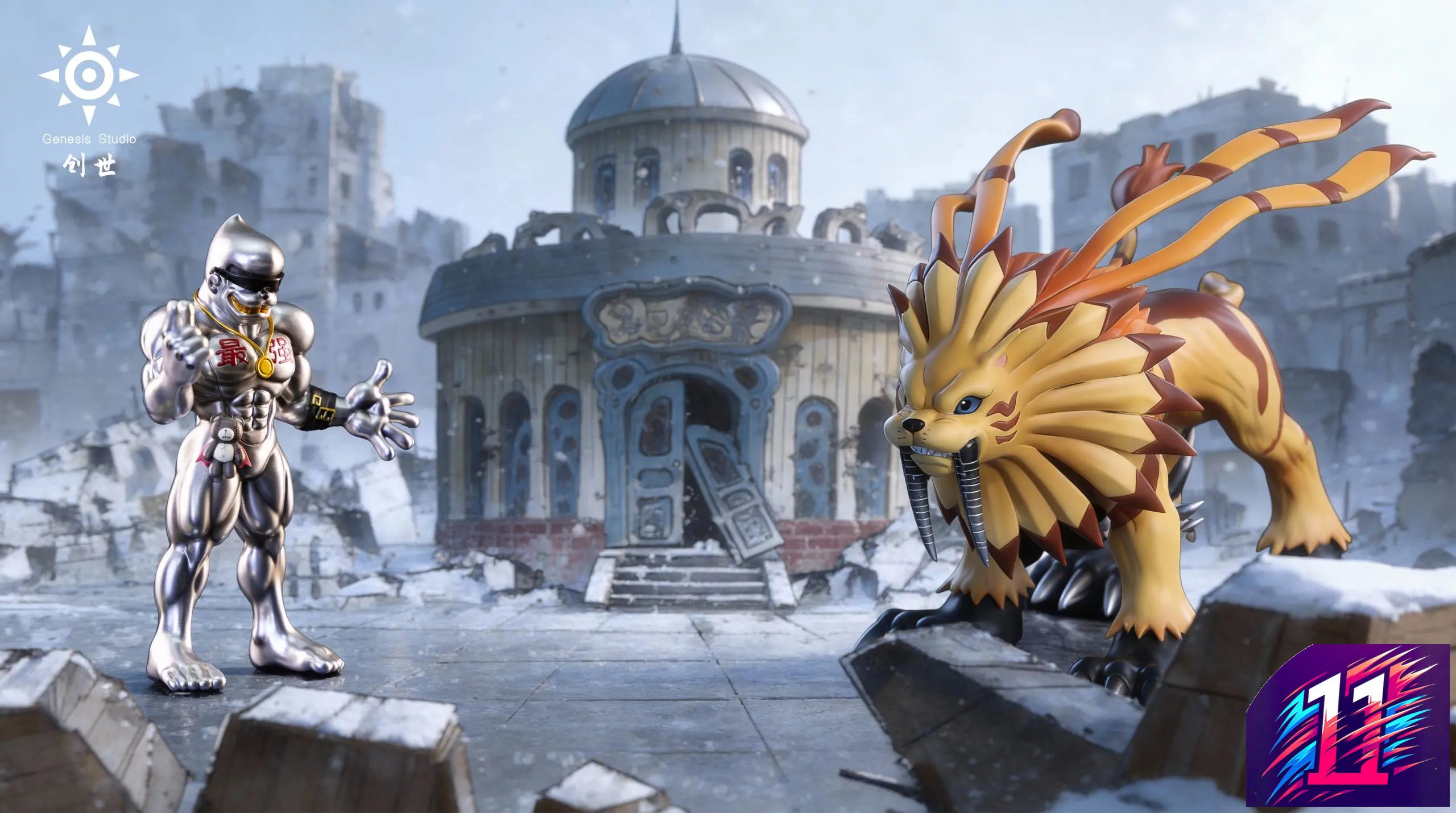 Genesis Studio - Metal Etemon Digimon