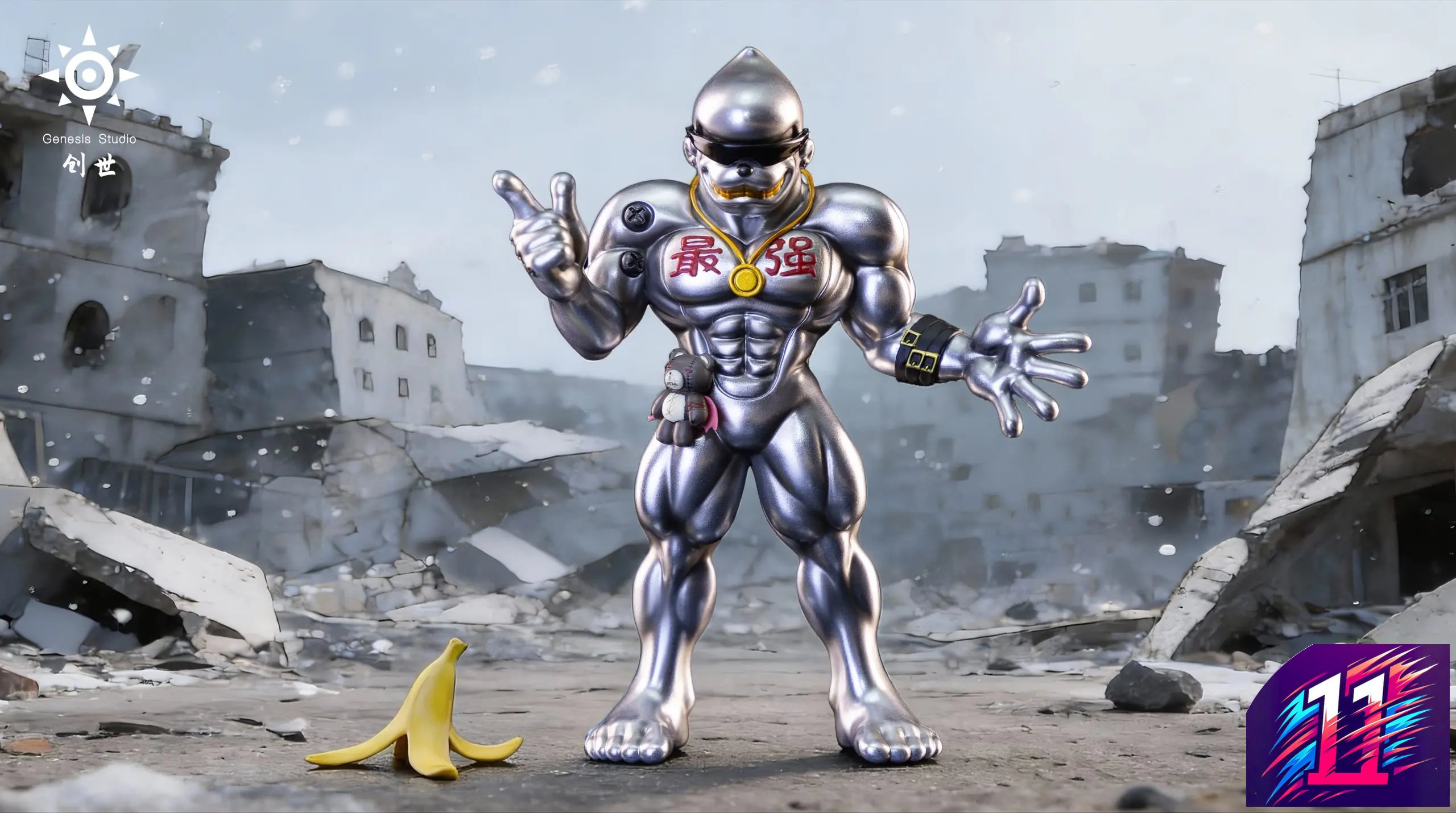 Genesis Studio - Metal Etemon Digimon