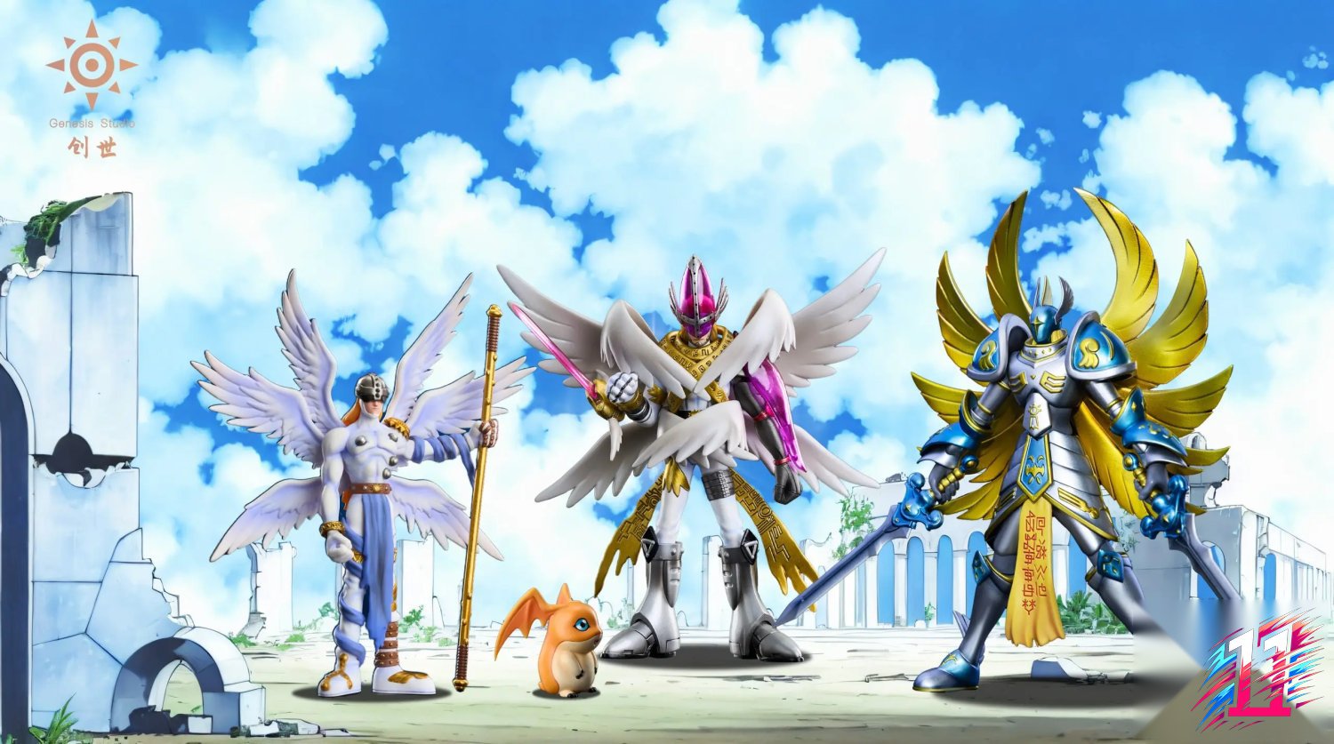 Genesis Studio - Seraphimon Digimon