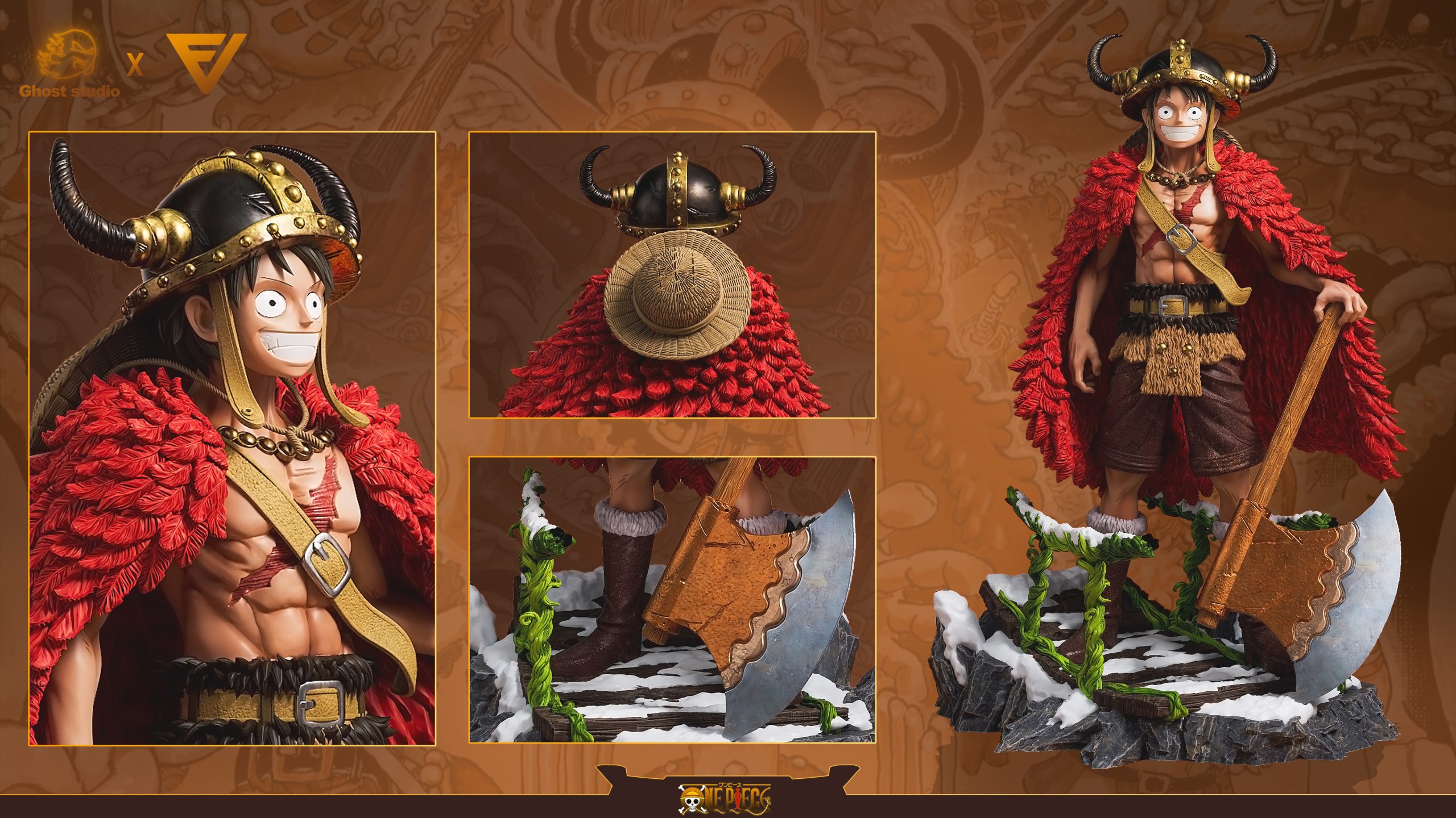 Ghost Studio & EVE Studio - One Piece Giant Luffy