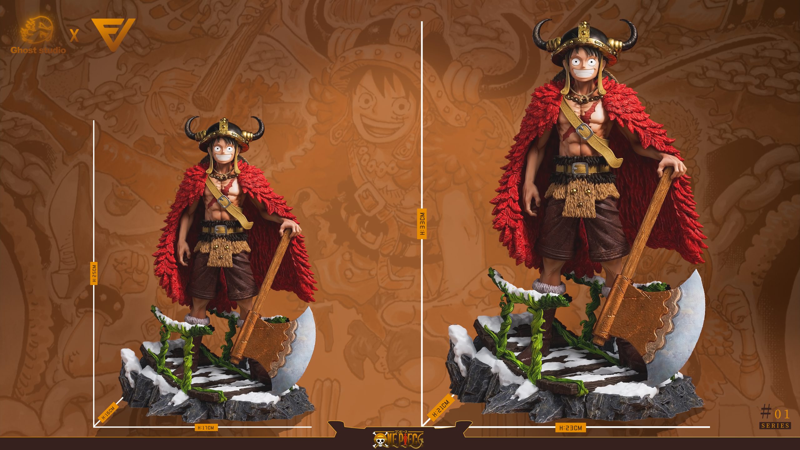 Ghost Studio & EVE Studio - One Piece Giant Luffy