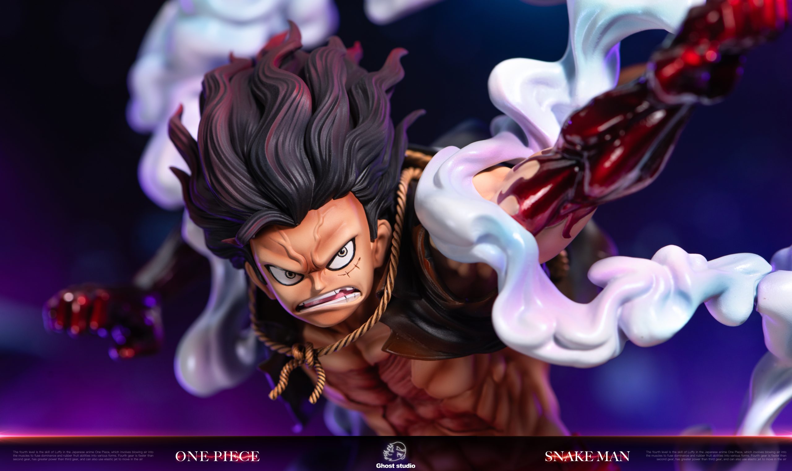 Ghost Studio - One Piece Gear 4 Snake Man Luffy