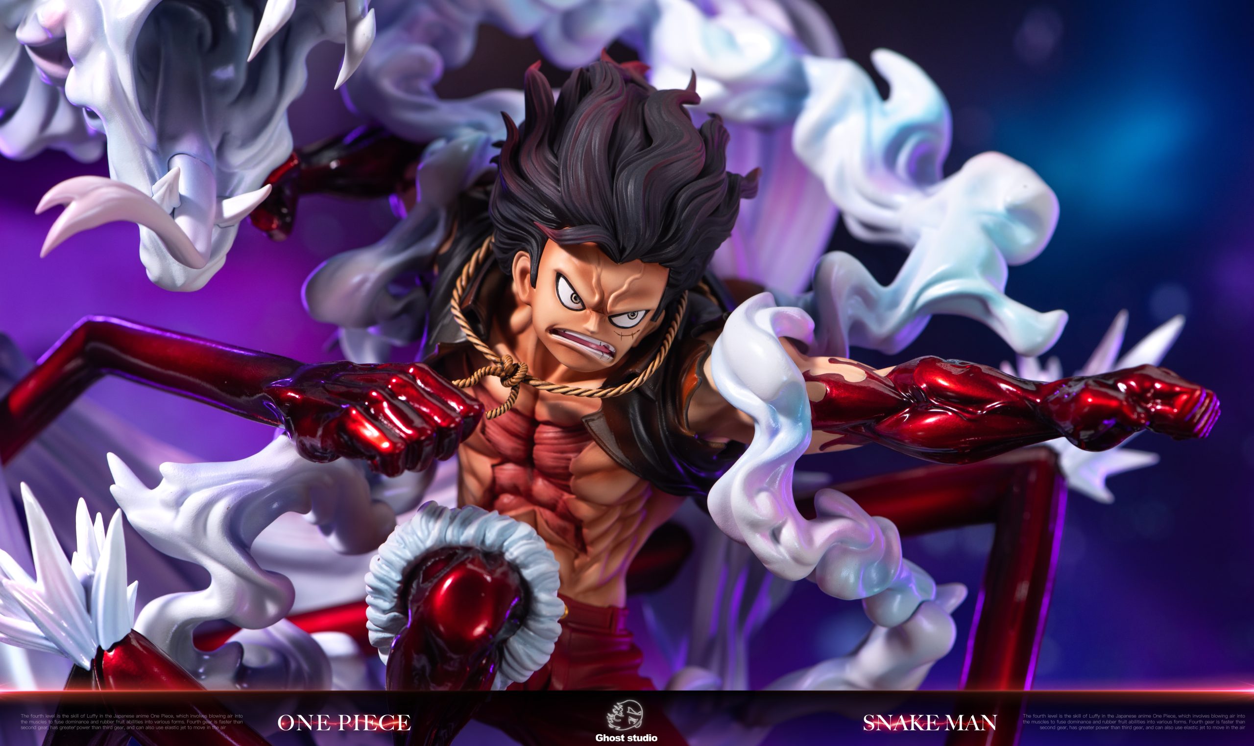 Ghost Studio - One Piece Gear 4 Snake Man Luffy