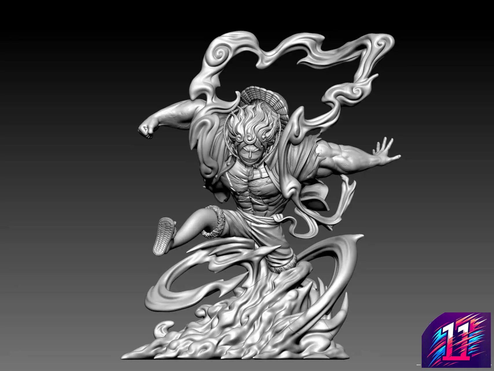 Ghost Studio - Nika Luffy One Piece