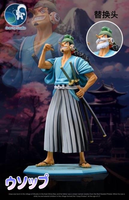 Gravity Studio - One Piece Wano Country Resonance Series 3rd Model Usopp Gravity Studio - One Piece Wano Country Resonance Series 3rd Model Usopp