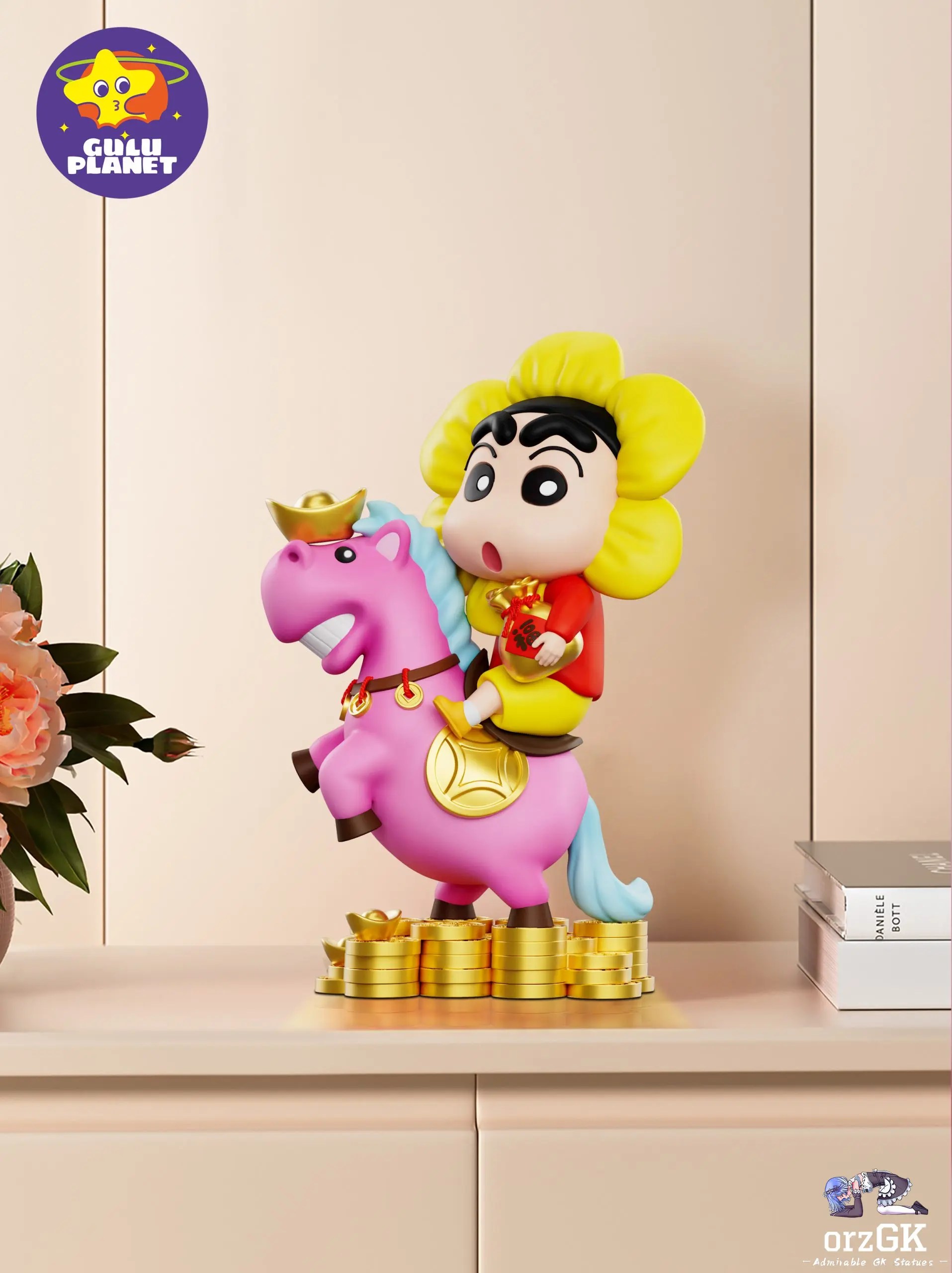 Zebra Studio - Shinnosuke Nohara New Year Limited Edition Trendy Toy GK Figure Ornament Gift Crayon Shin-chan