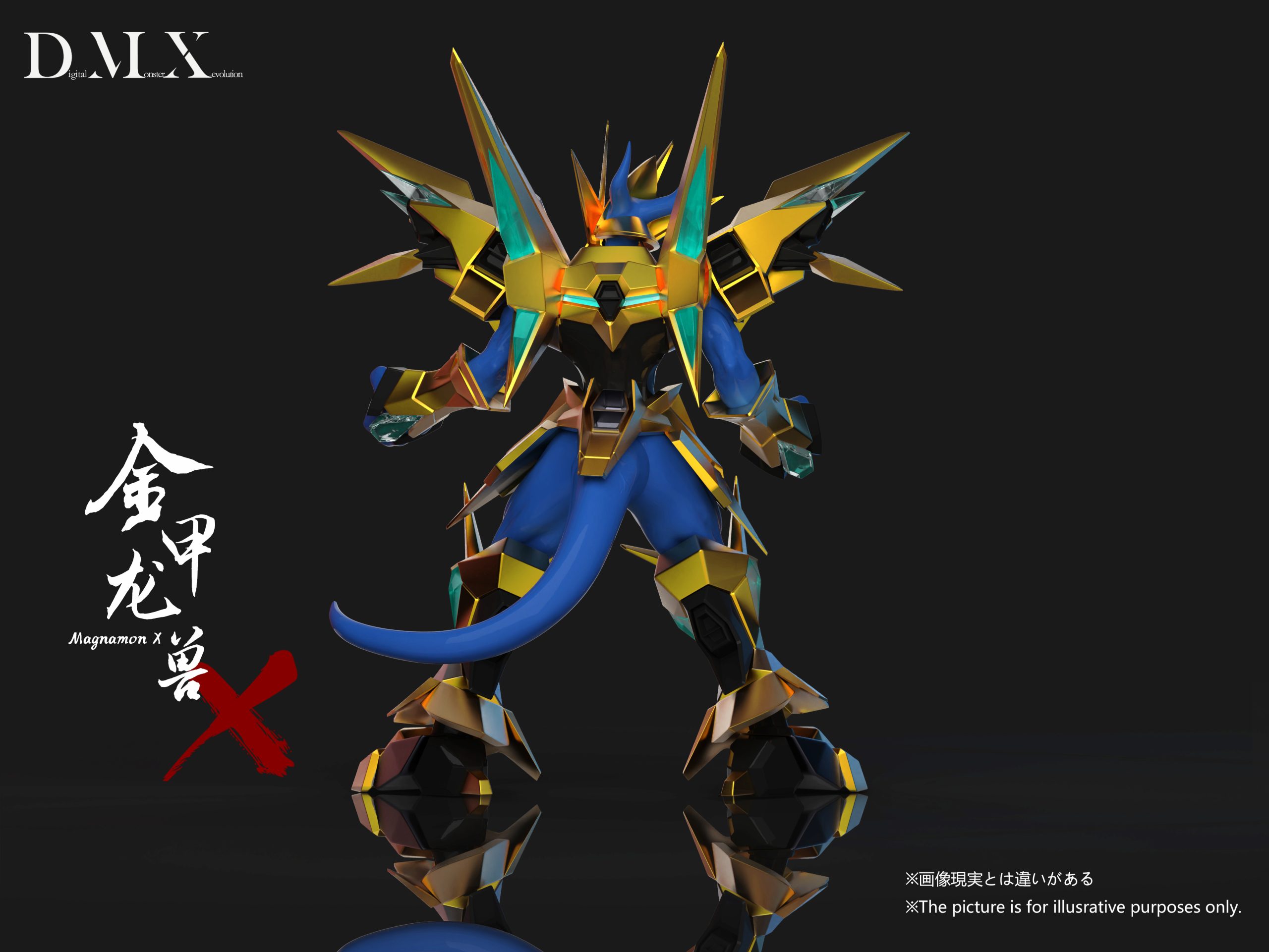 DMX Studio – Digimon Magnamon - elevenGK Anime Collectibles