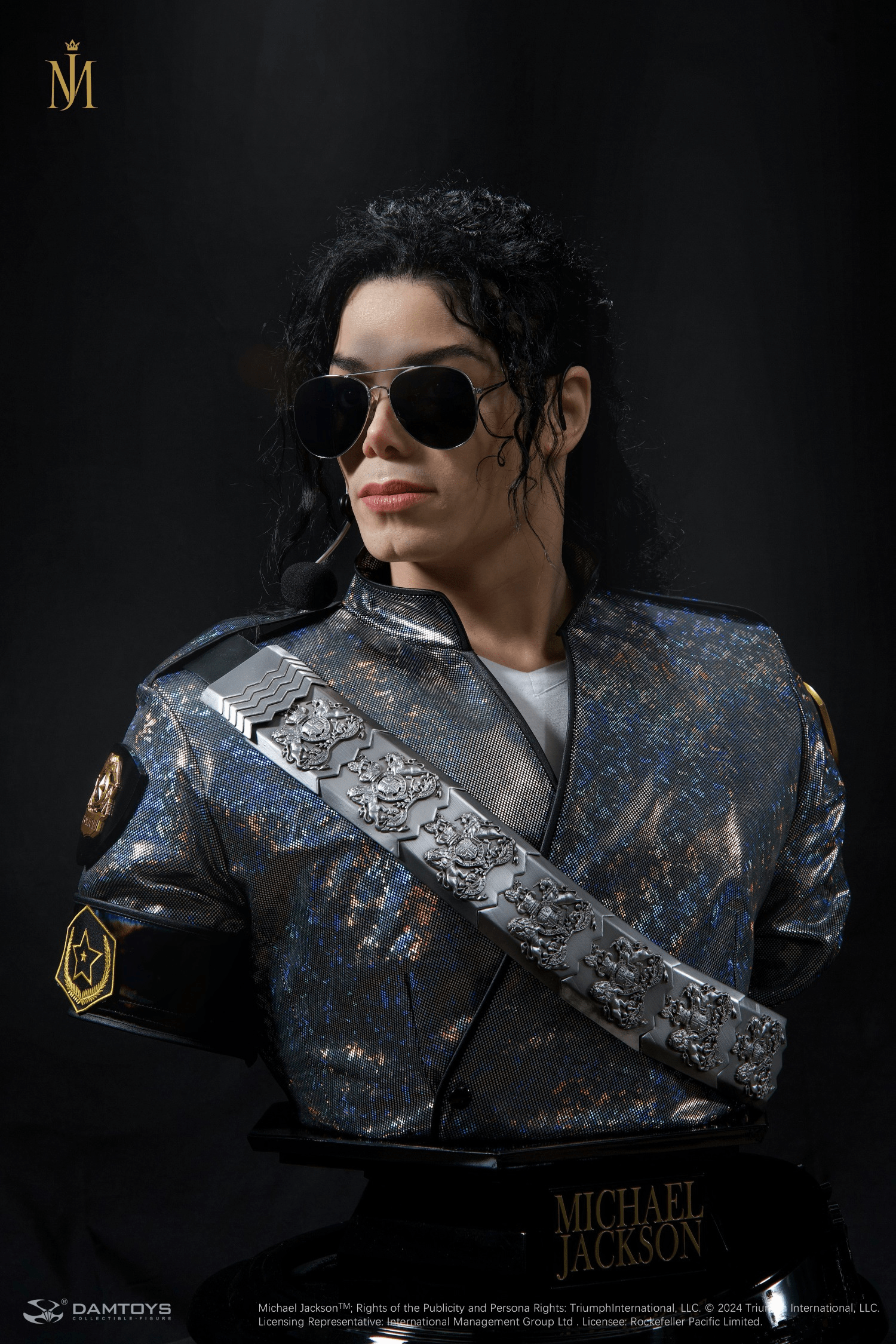 DAMTOYS - Michael Joseph Jackson 1/1 Bust (Licensed)