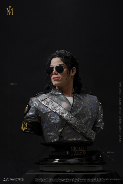 DAMTOYS - Michael Joseph Jackson 1/1 Bust (Licensed) DAMTOYS - Michael Joseph Jackson 1/1 Bust (Licensed)