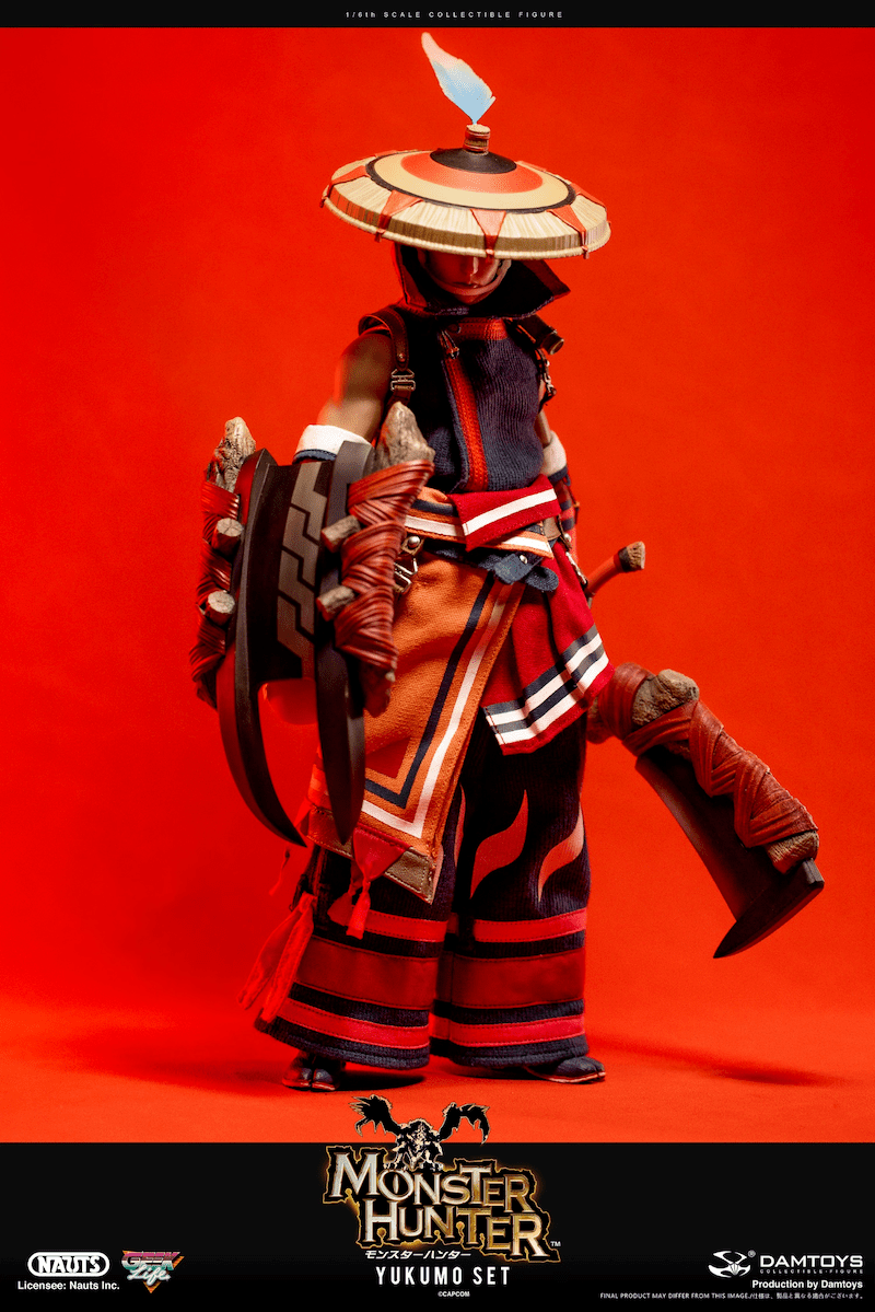 DAMTOYS Studio & NAUTS Studio - Monster Hunter 1/6 Yukumo Sky DMS040 & DMS040S(Licensed)