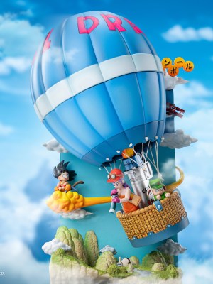 DB Studio - Dragon Ball Hot Air Balloon Son Goku & Oolong & Bulma DB Studio - Dragon Ball Hot Air Balloon Son Goku & Oolong & Bulma