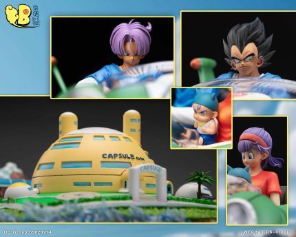 DB Studio - Dragon Ball Vehicle 5th Vegeta & Trunks & Bulma DB Studio - Dragon Ball Vehicle 5th Vegeta & Trunks & Bulma