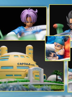 DB Studio - Dragon Ball Vehicle 5th Vegeta & Trunks & Bulma DB Studio - Dragon Ball Vehicle 5th Vegeta & Trunks & Bulma