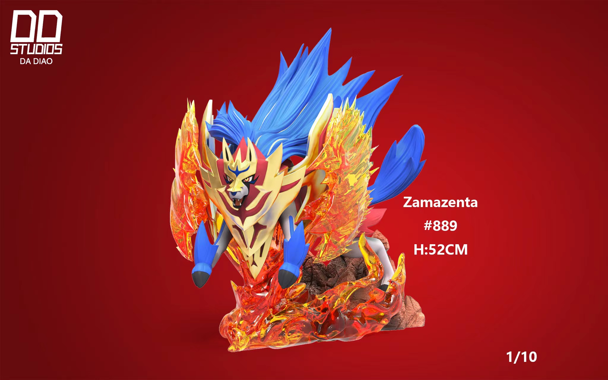 DD Studio – Pokémon 1/10 King Of Sword Zacian & King Of Shield